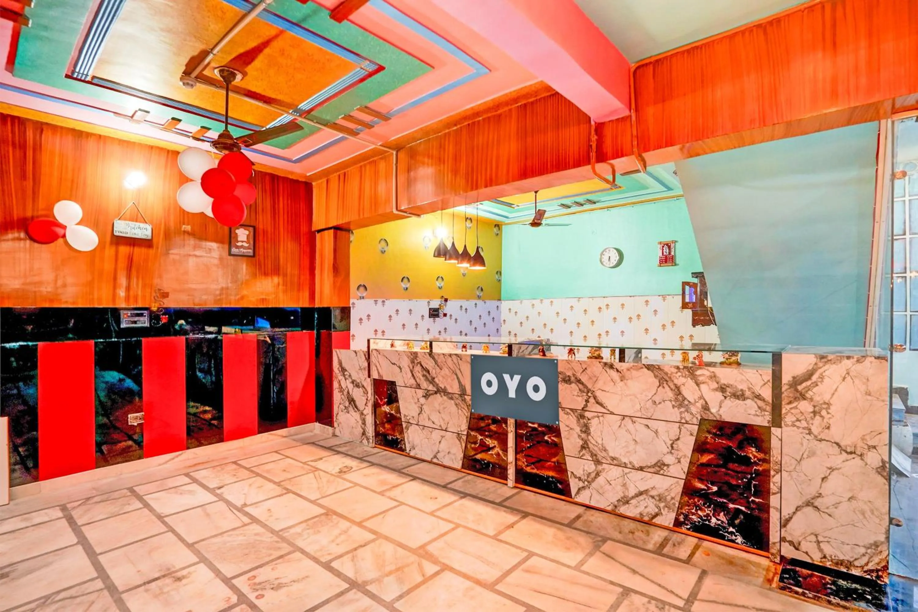 Lobby or reception in Hotel O HALDIRAMA HOTEL AND RESTAURANT