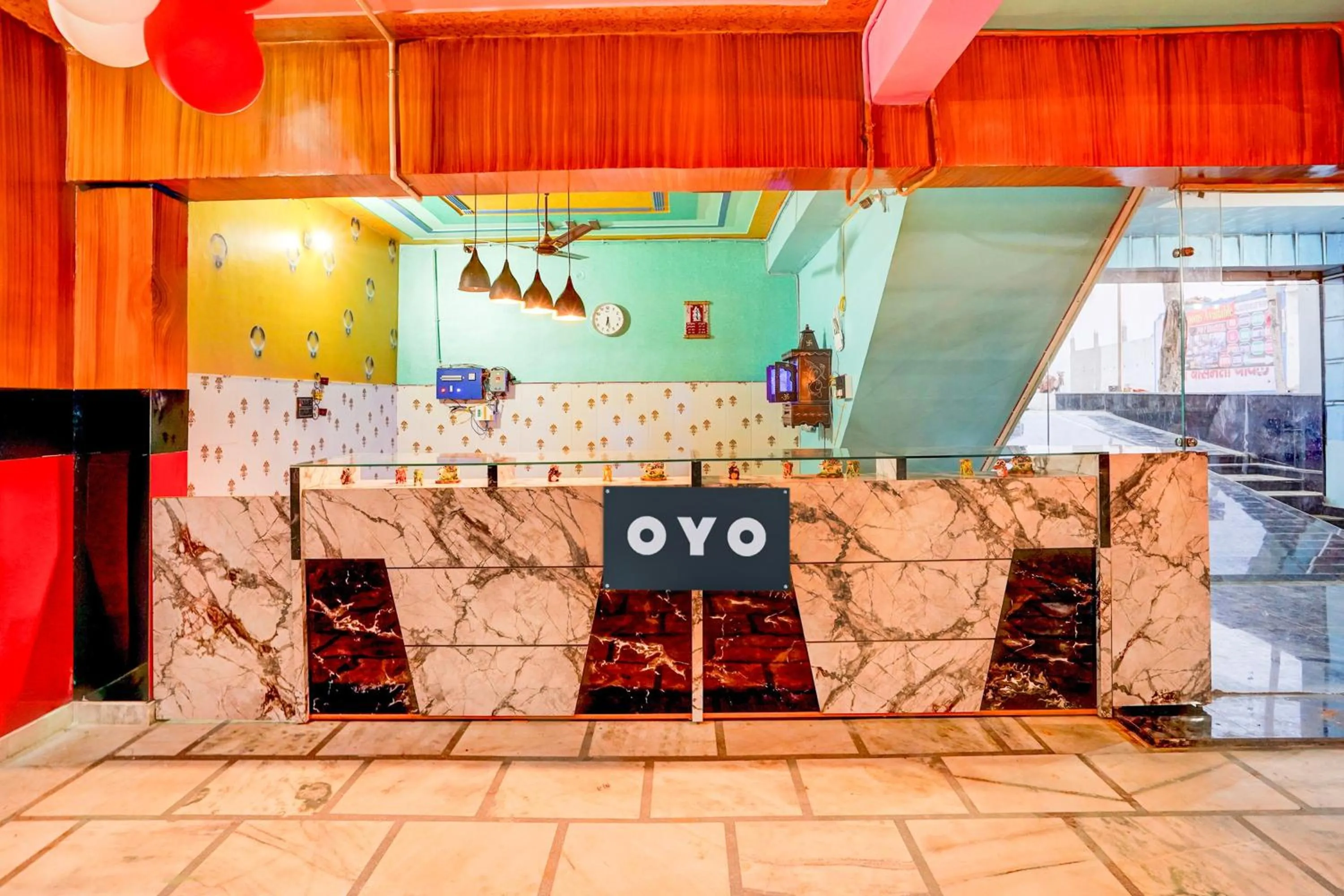 Lobby or reception in Hotel O HALDIRAMA HOTEL AND RESTAURANT