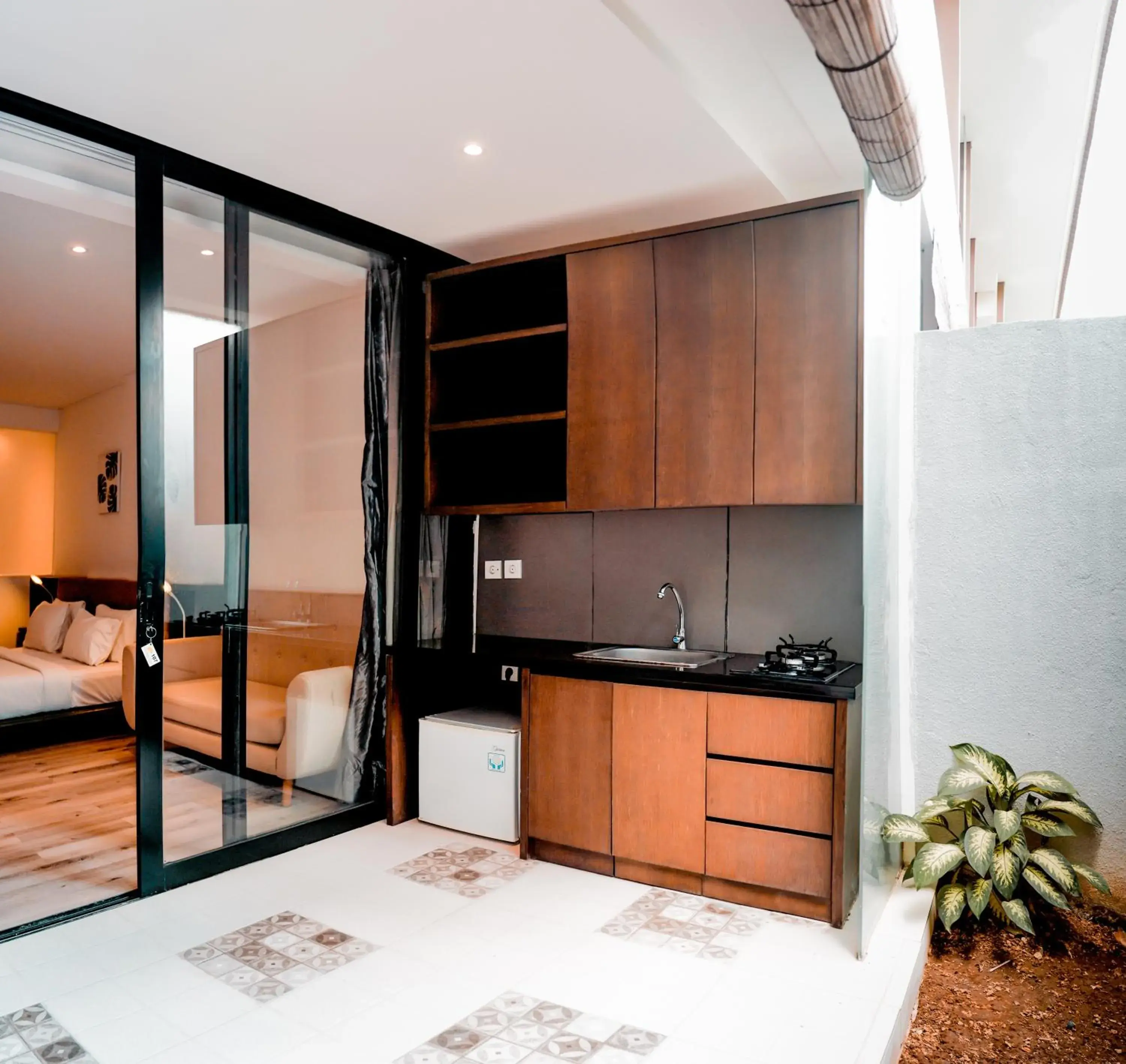 Bed in Sunrise Suite Seminyak by ARM Hospitality Bed in Sunrise Suite Seminyak by ARM Hospitality