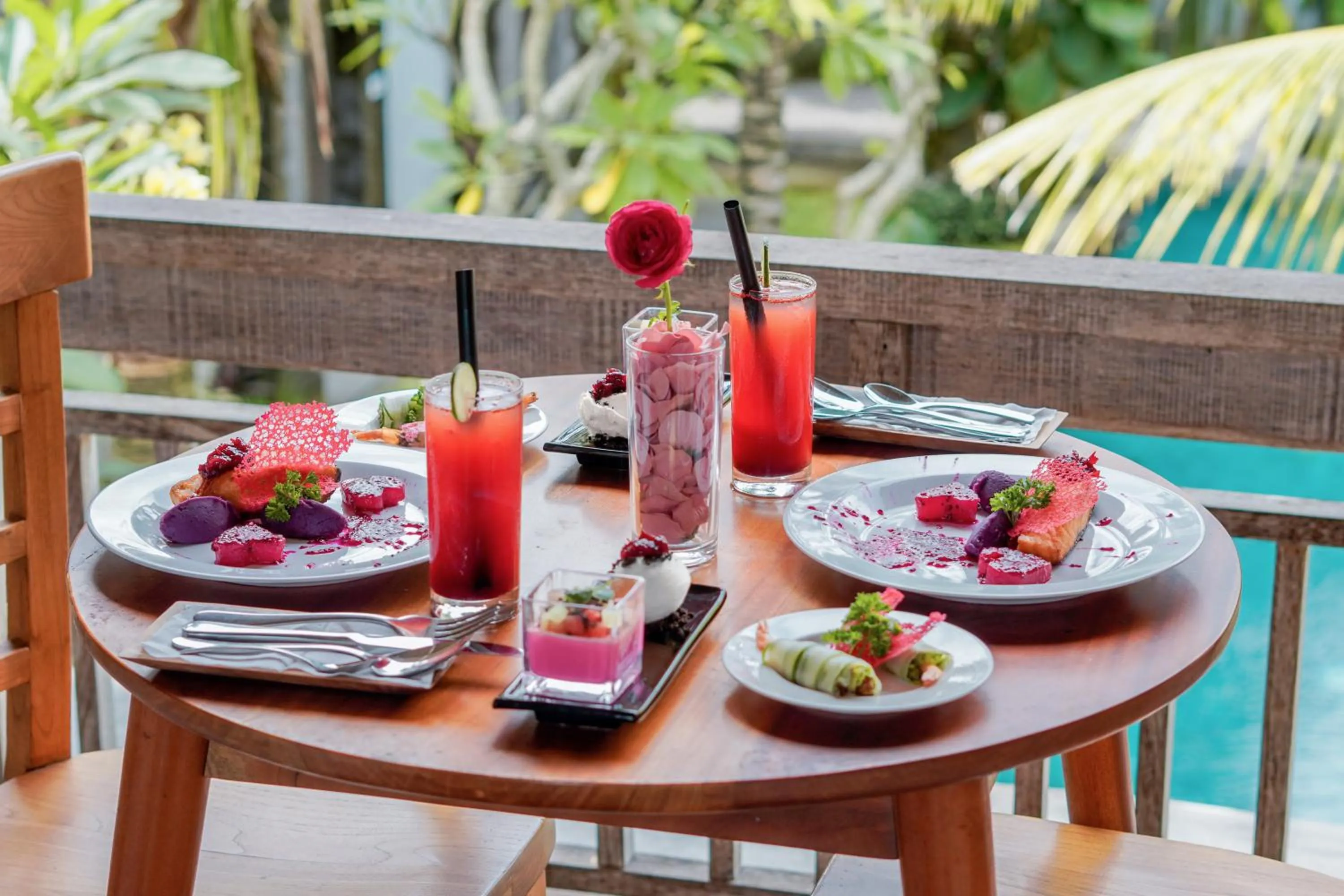 Patio in Sunrise Suite Seminyak by ARM Hospitality