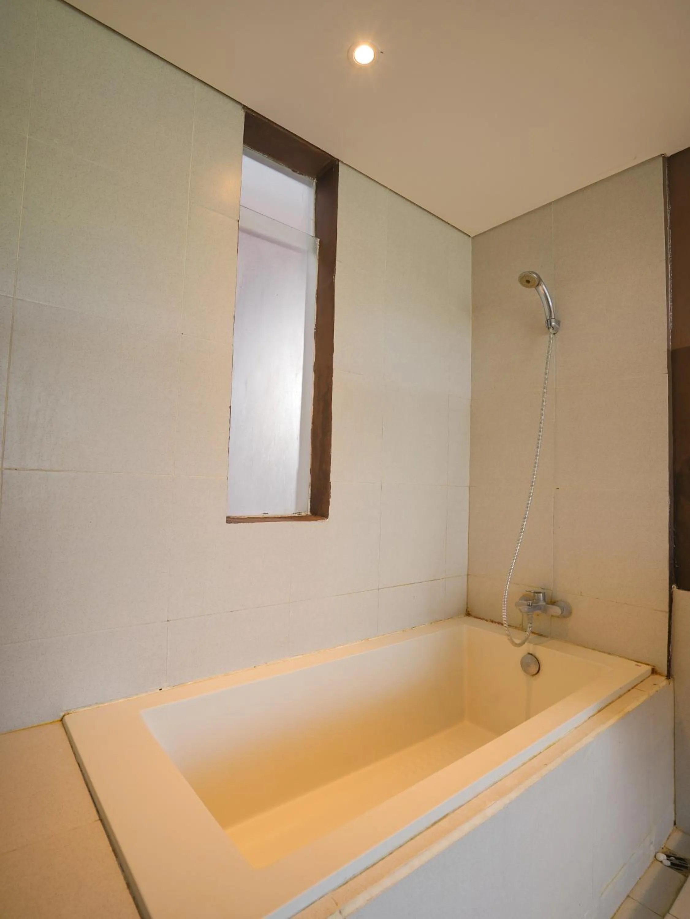 Shower in Sunrise Suite Seminyak by ARM Hospitality