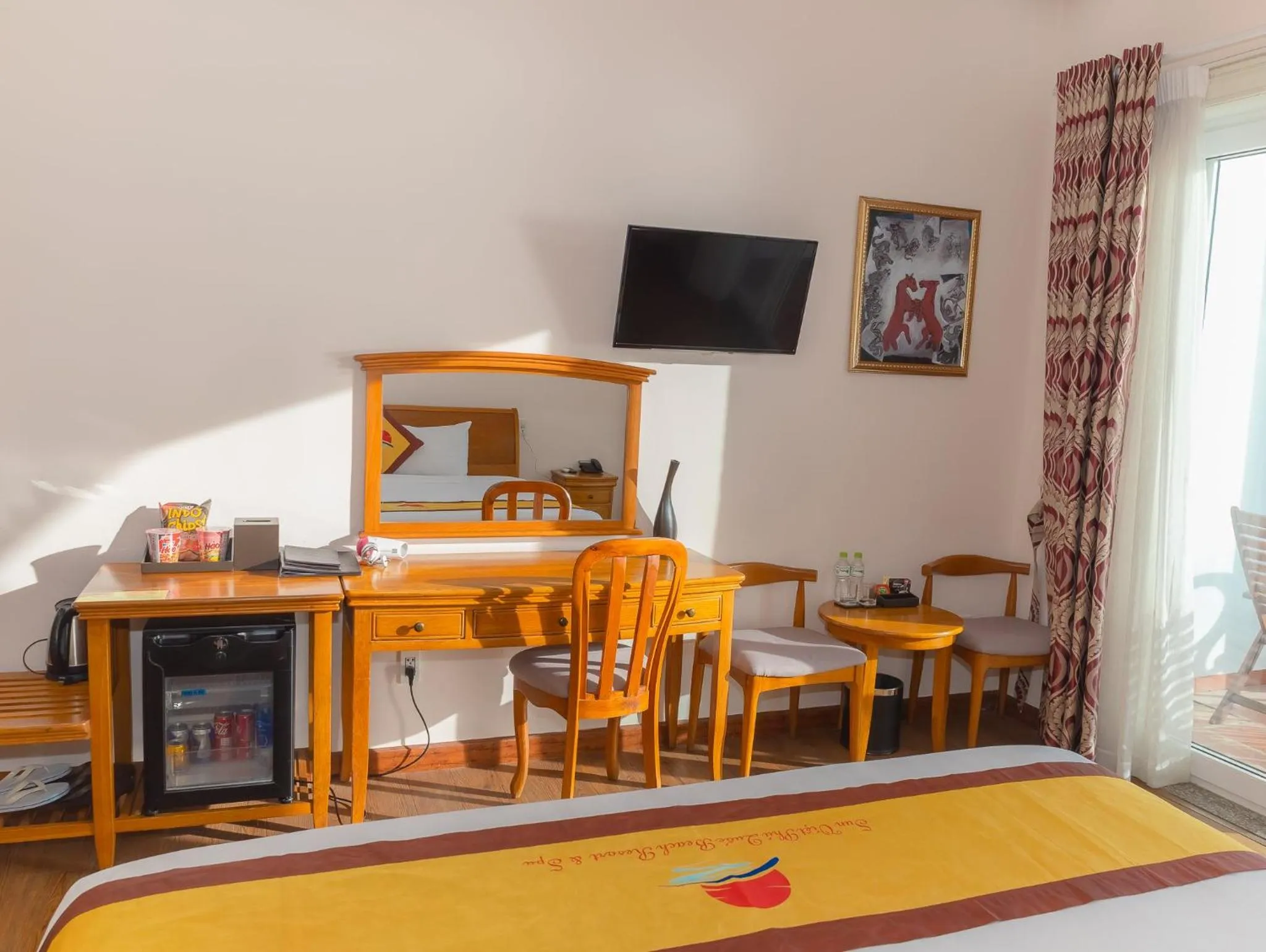 TV and multimedia, Bed in Sun Viet Resort Phu Quoc