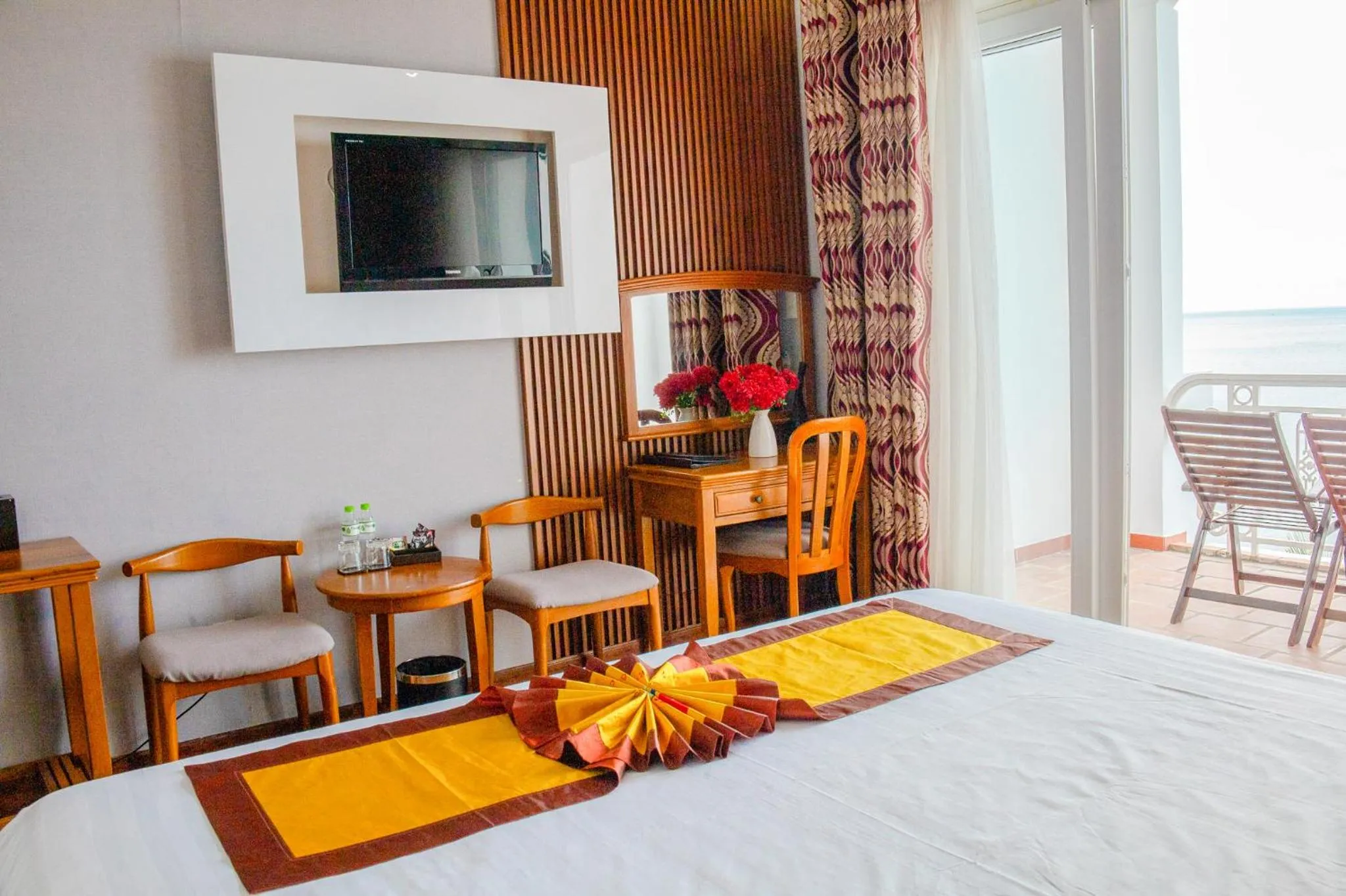 TV and multimedia, Bed in Sun Viet Resort Phu Quoc