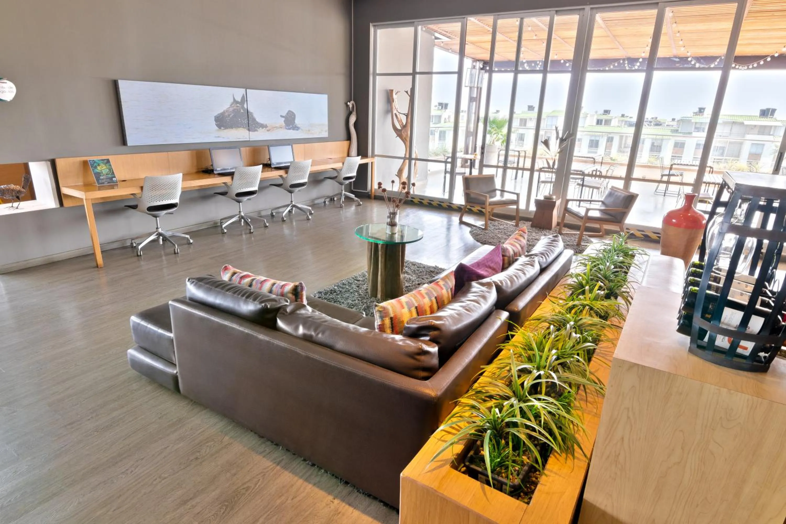 Seating area in GHL Style Yopal