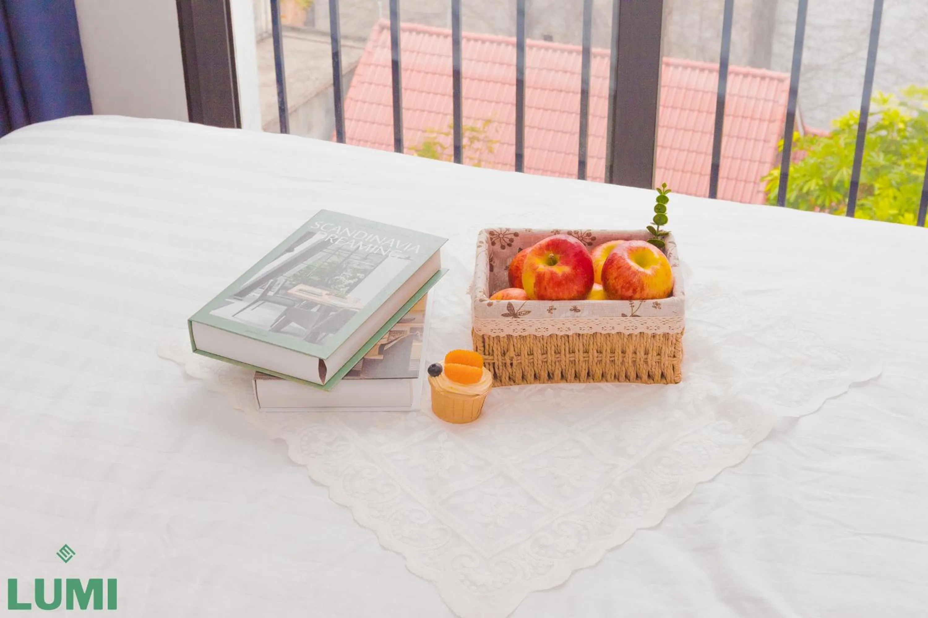 Bed in LUMI Hotel & Apartment