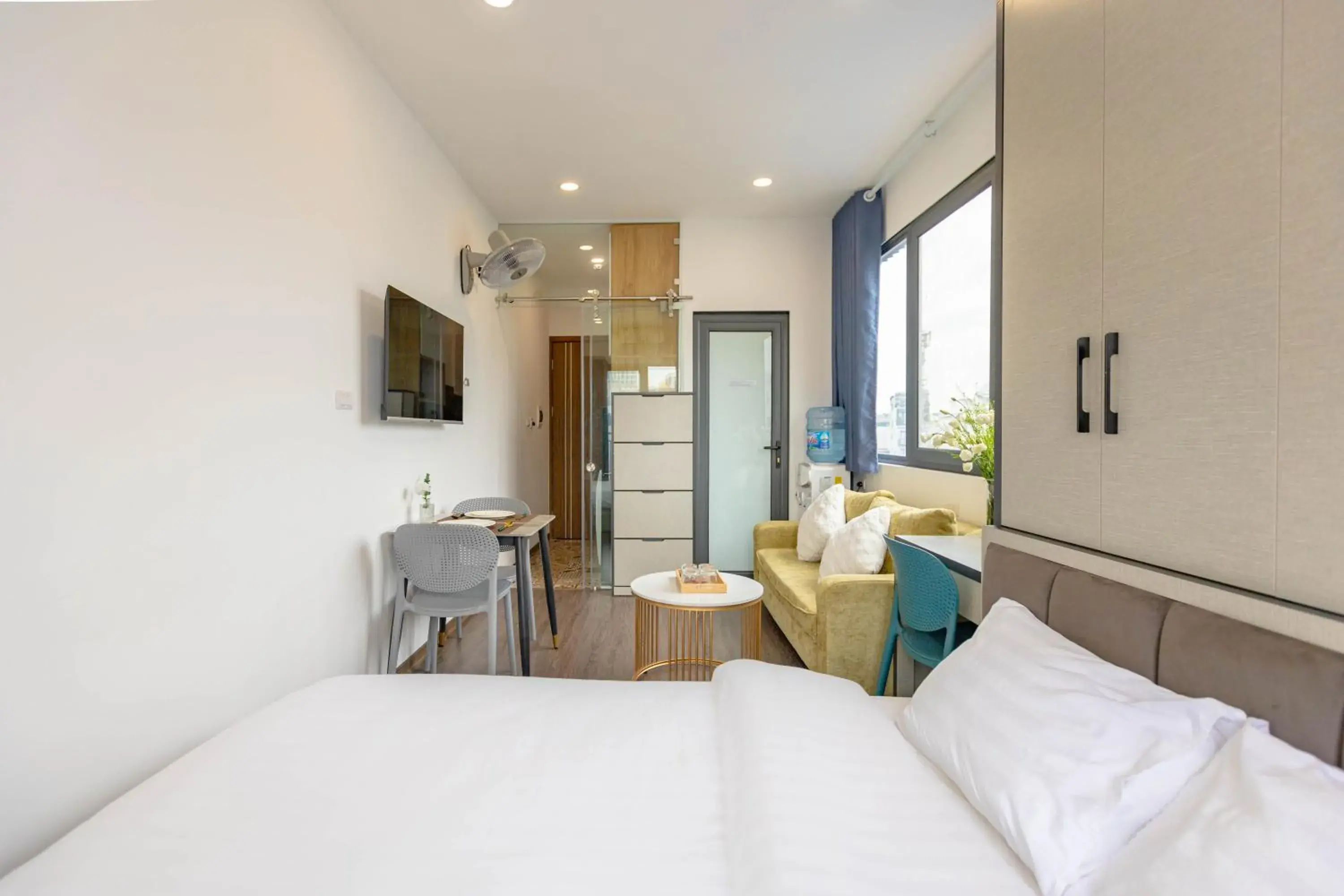 Photo of the whole room, Bed in LUMI Hotel & Apartment Photo of the whole room, Bed in LUMI Hotel & Apartment