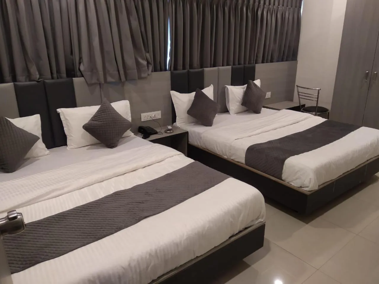 Bed in Hotel Selfie Inn