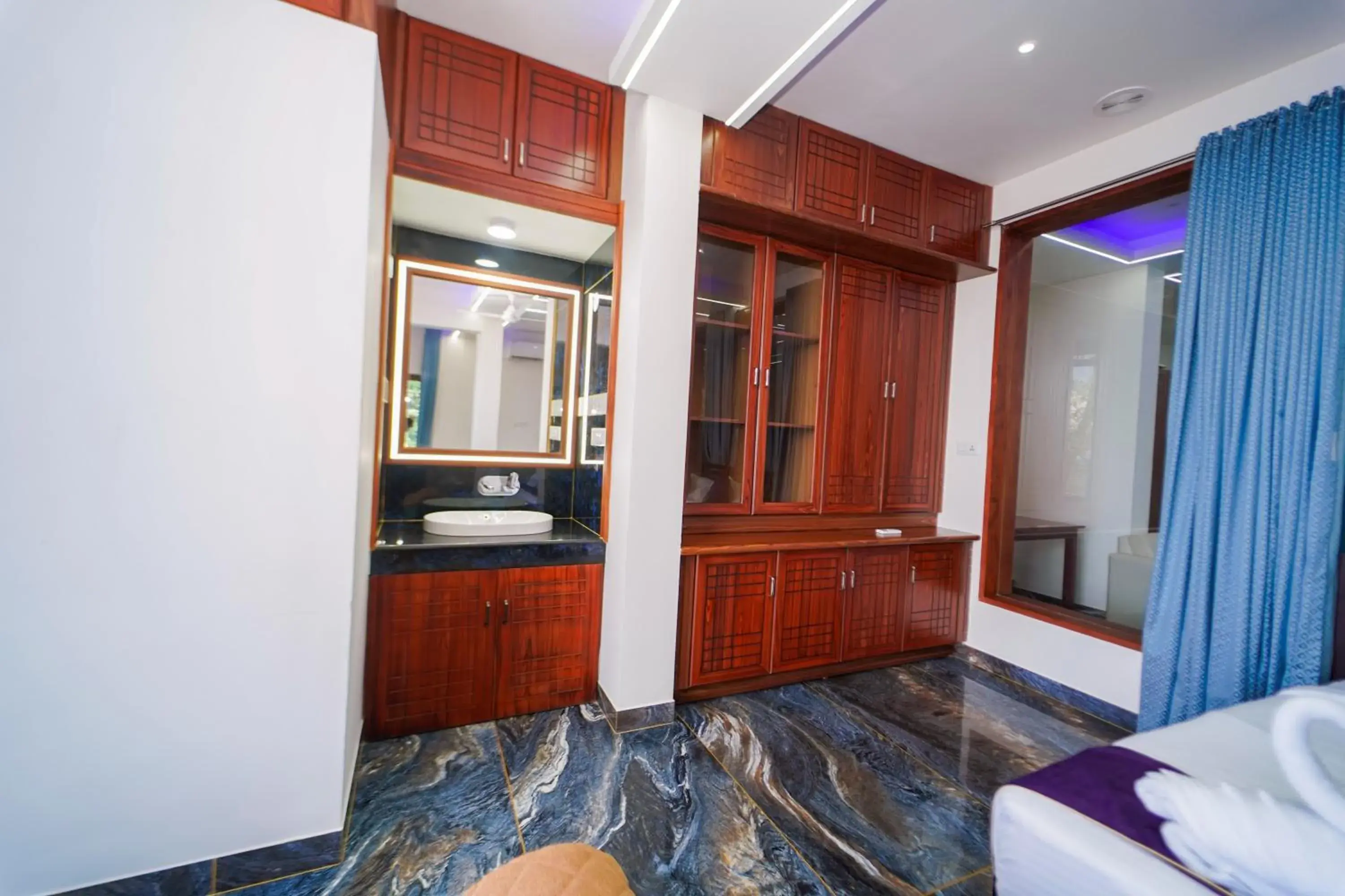 Bedroom, Bed in Skylar Seaview Beach Resort & Ayurveda Varkala Bedroom, Bed in Skylar Seaview Beach Resort & Ayurveda Varkala