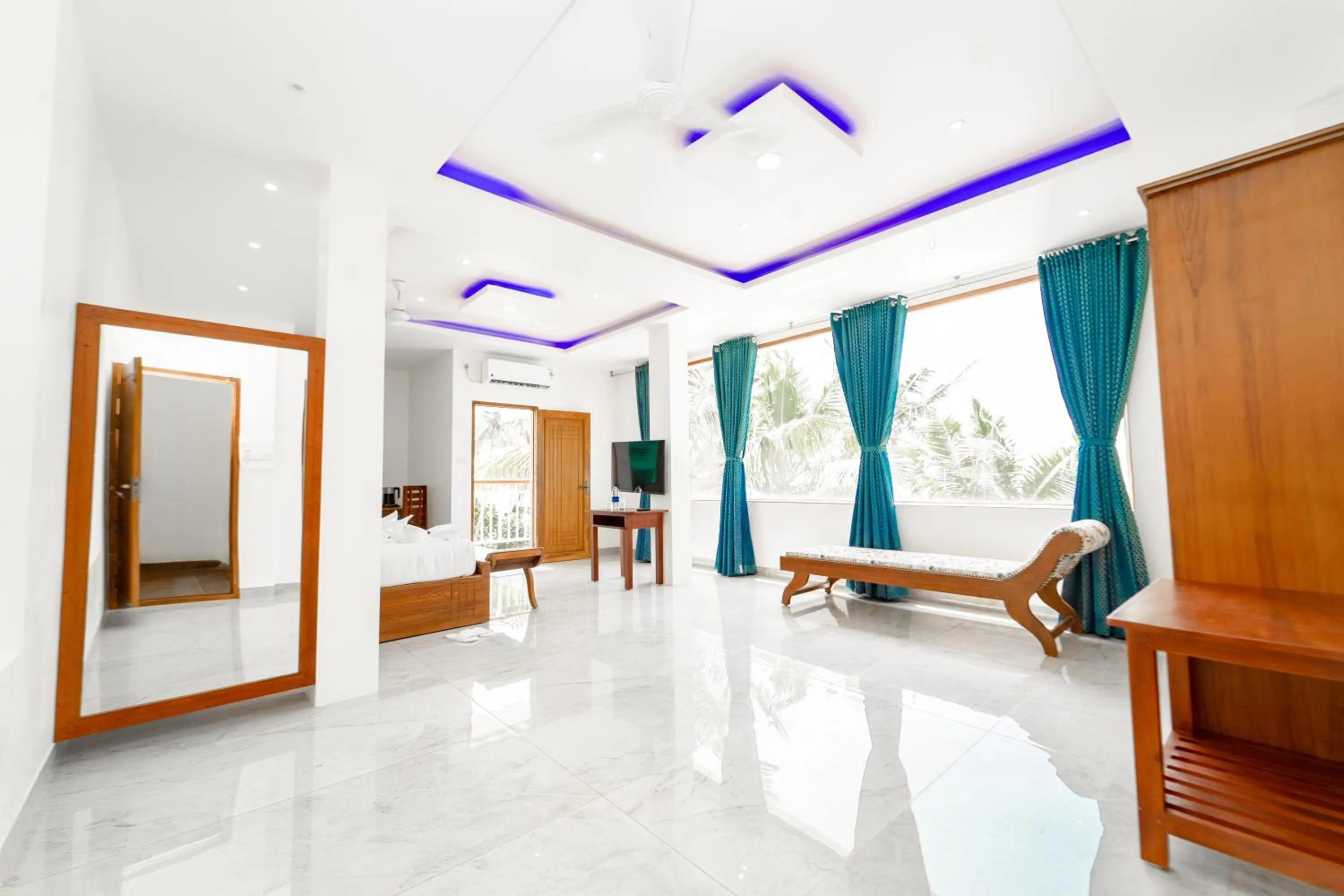 TV and multimedia in Skylar Seaview Beach Resort & Ayurveda Varkala