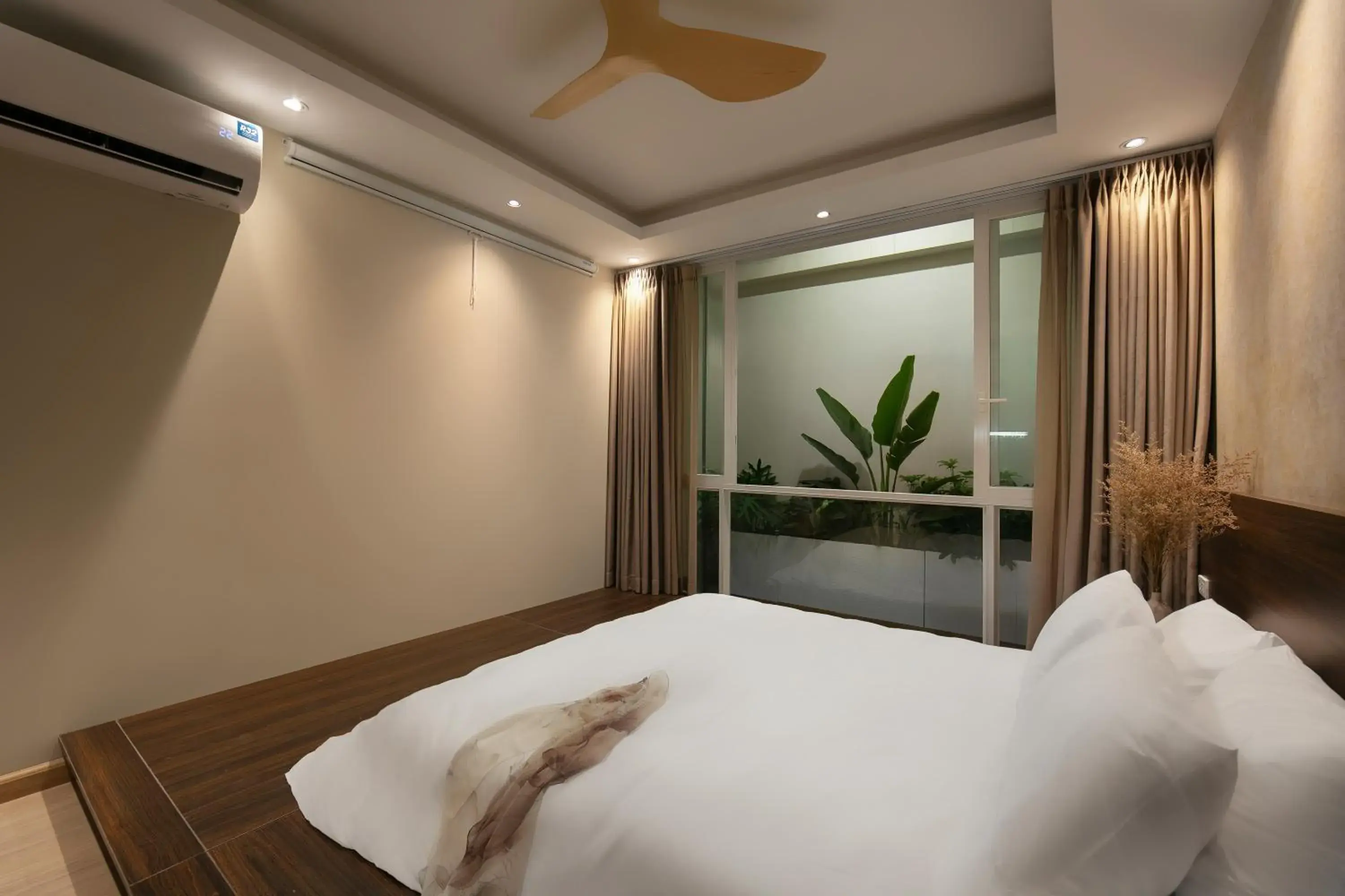 Bed in Brilliant Nature Suites & Spa Bed in Brilliant Nature Suites & Spa