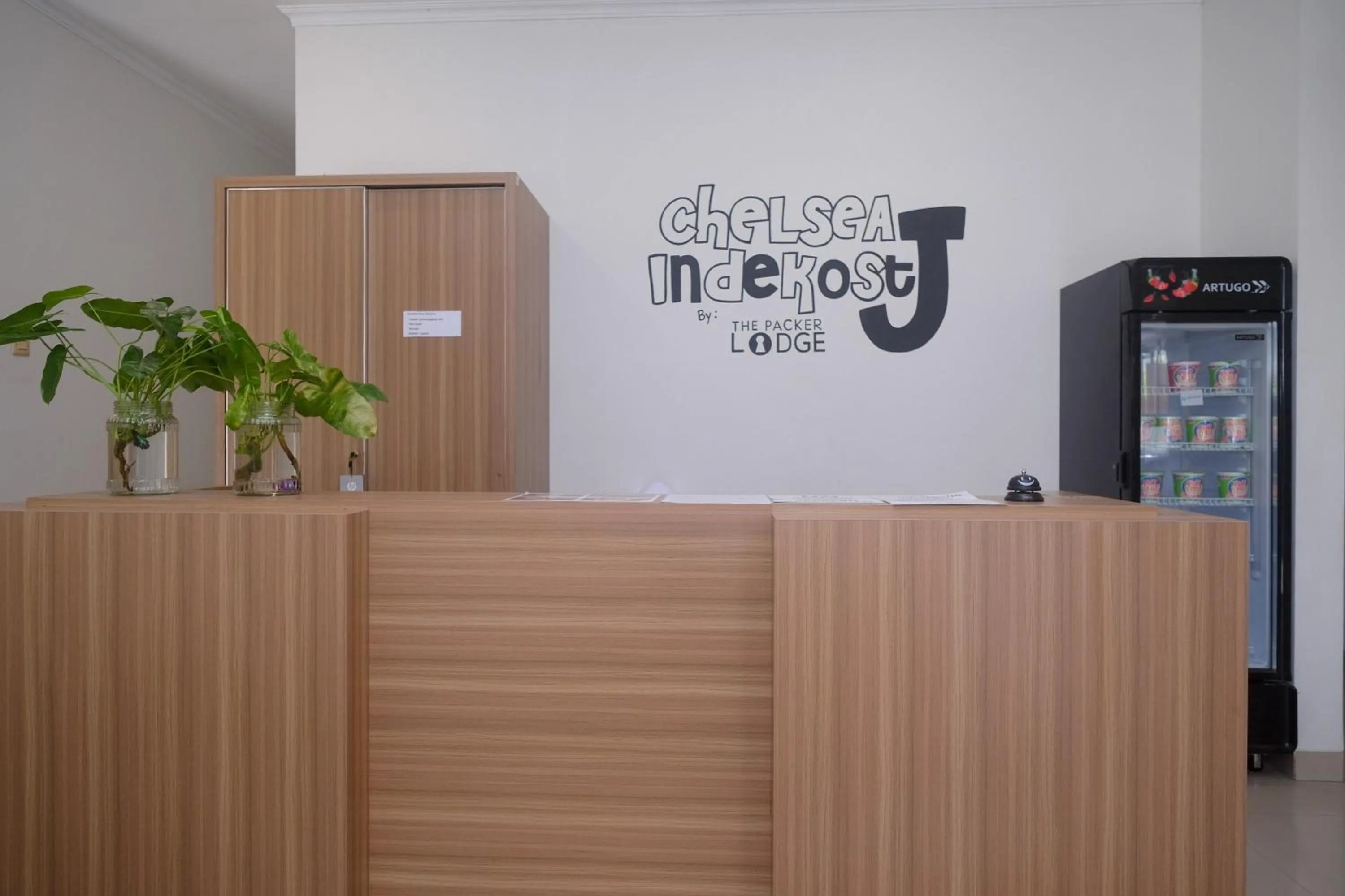 Lobby or reception in RedDoorz near Stasiun Solo Balapan 3