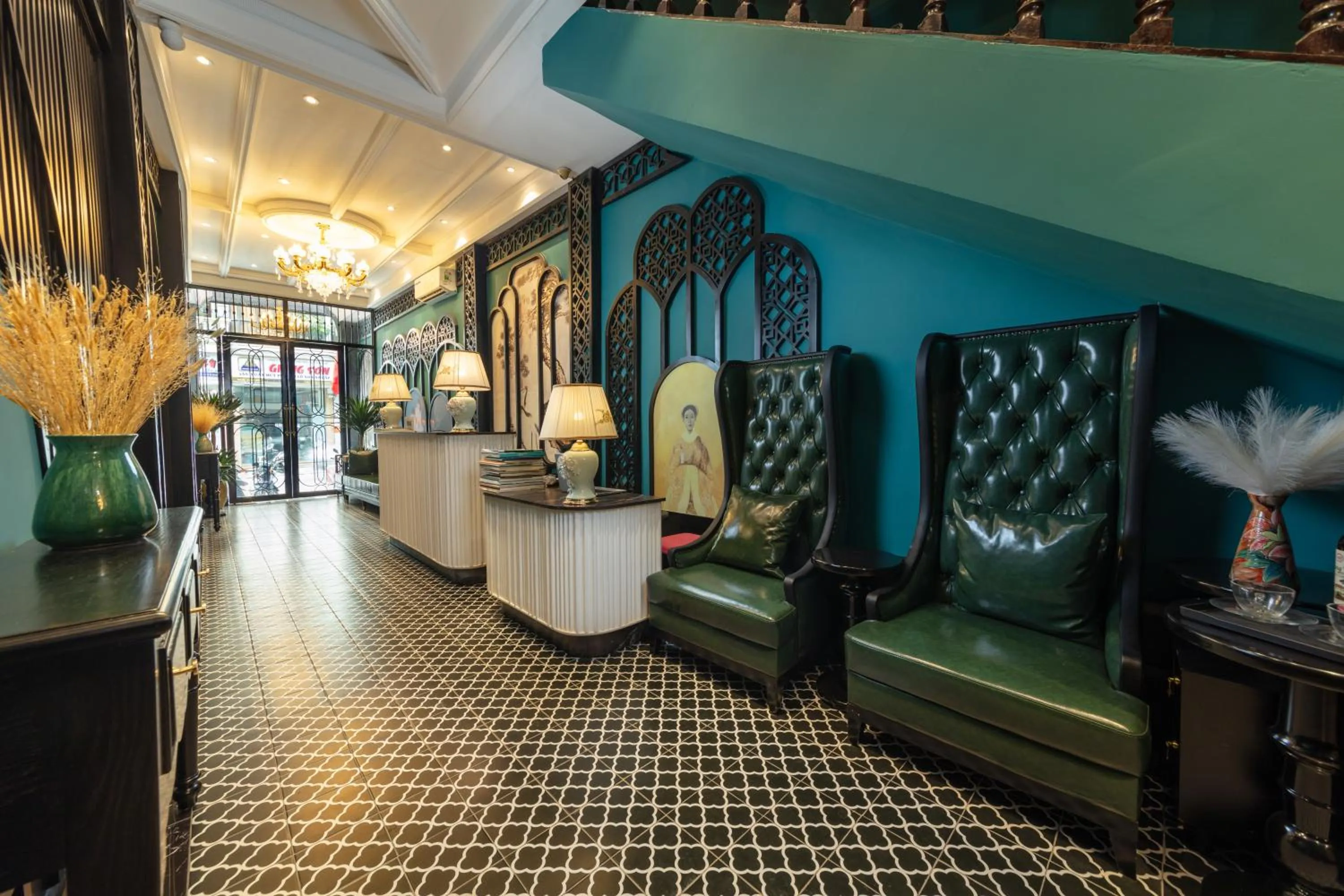 Lobby or reception in Madelise Amica Hotel and Travel