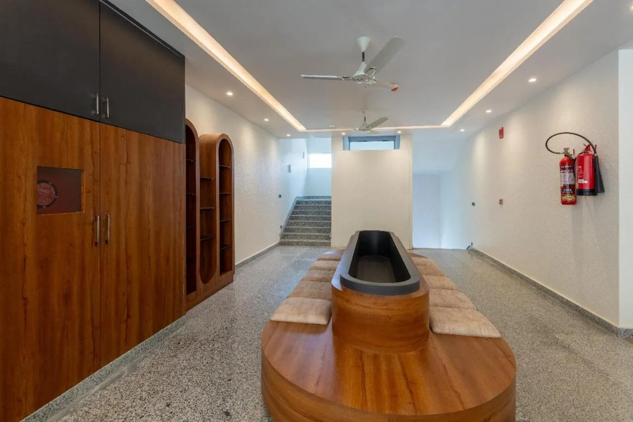 Seating area in The Chail Resort, Chail