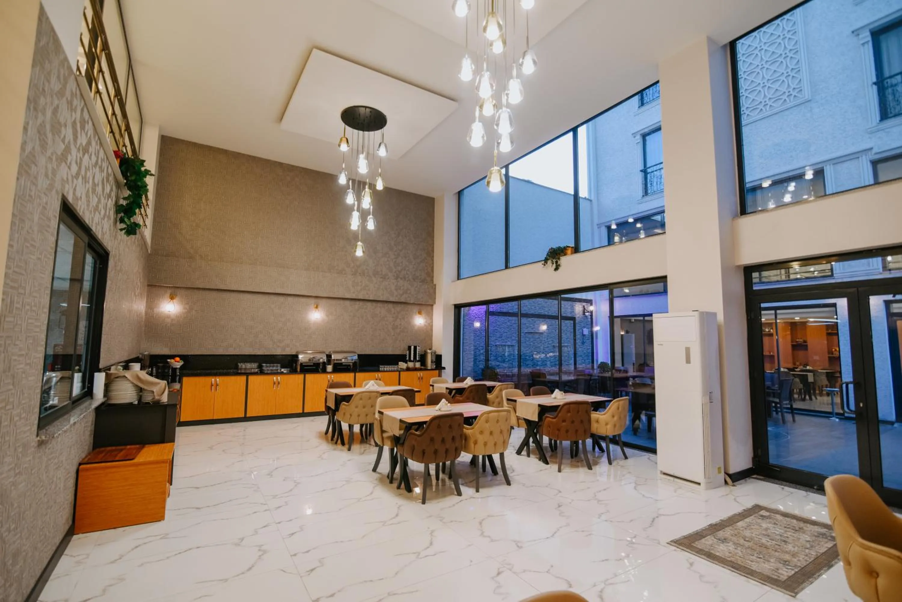 Breakfast in Aktaş Lights Hotel