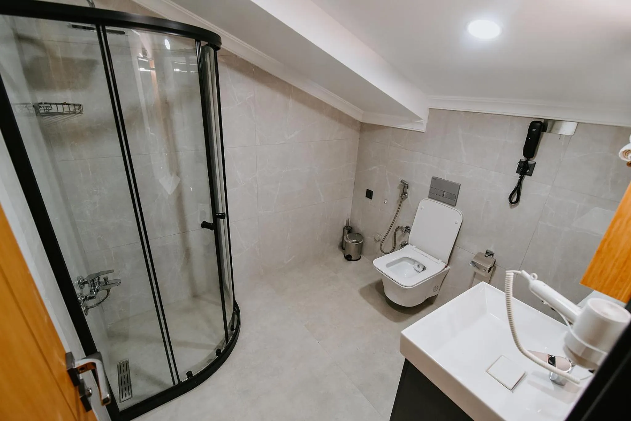 Bathroom in Aktaş Lights Hotel