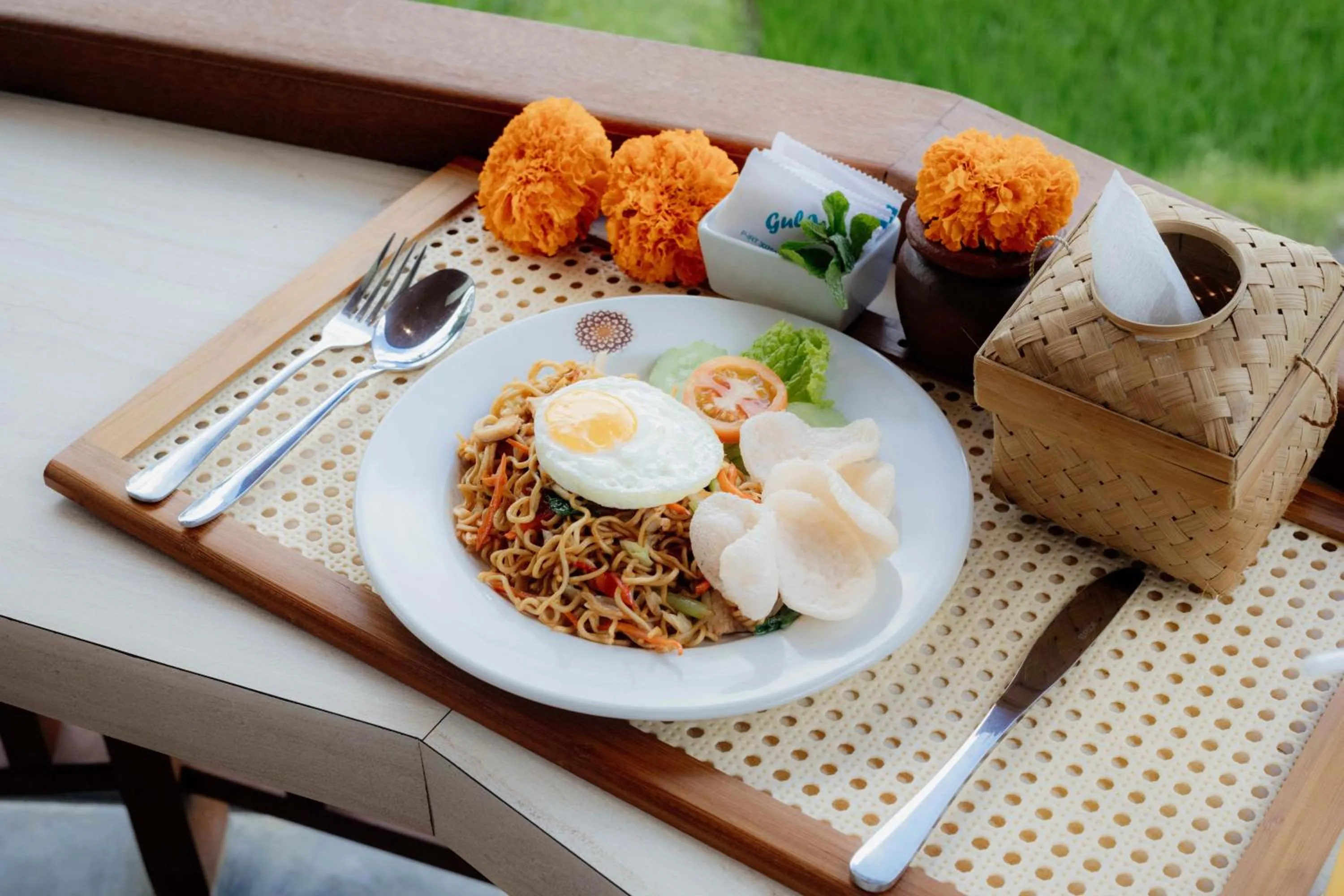 Food in Uma Nandhi Villa Ubud