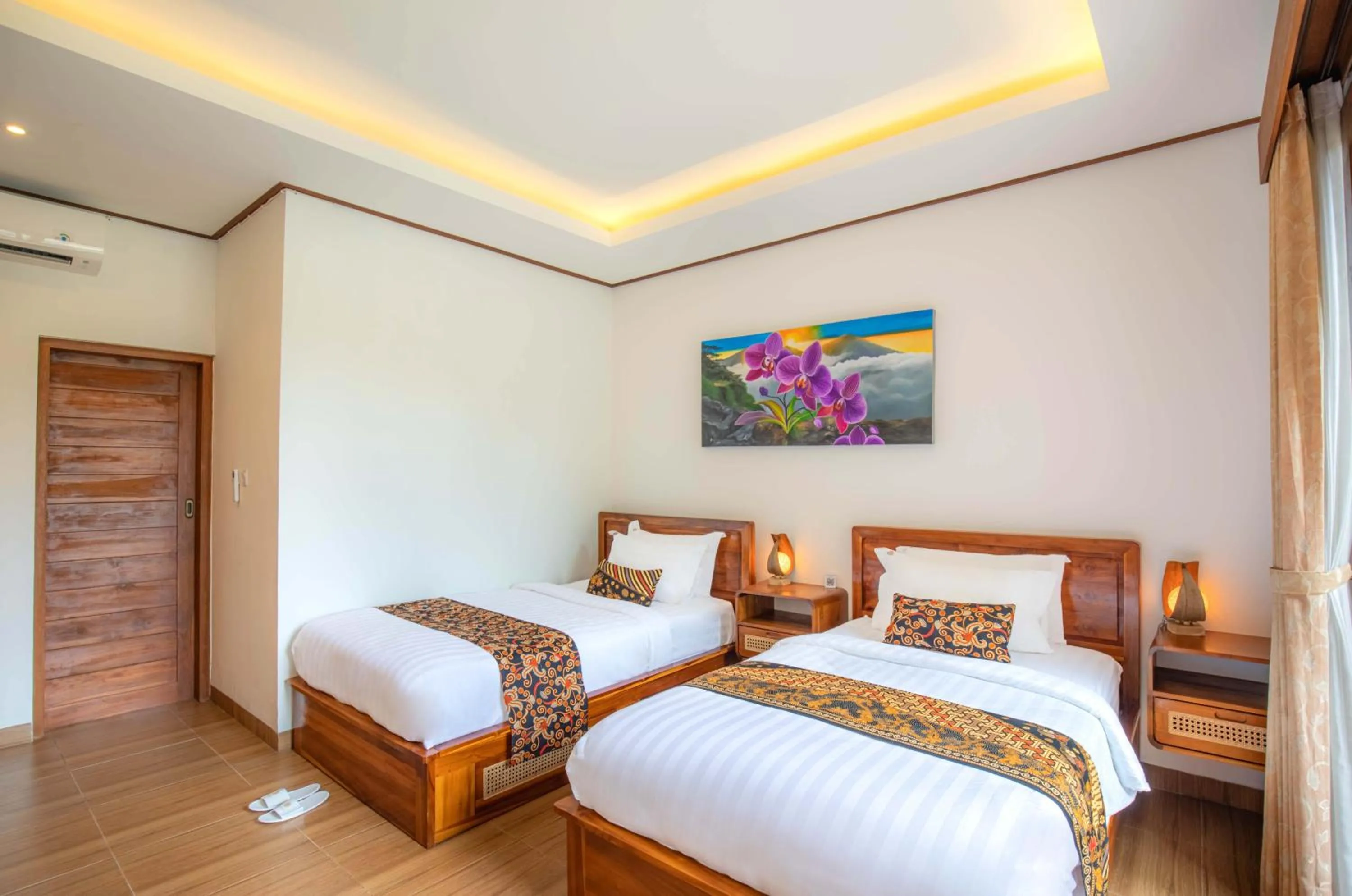Bedroom, Bed in Uma Nandhi Villa Ubud