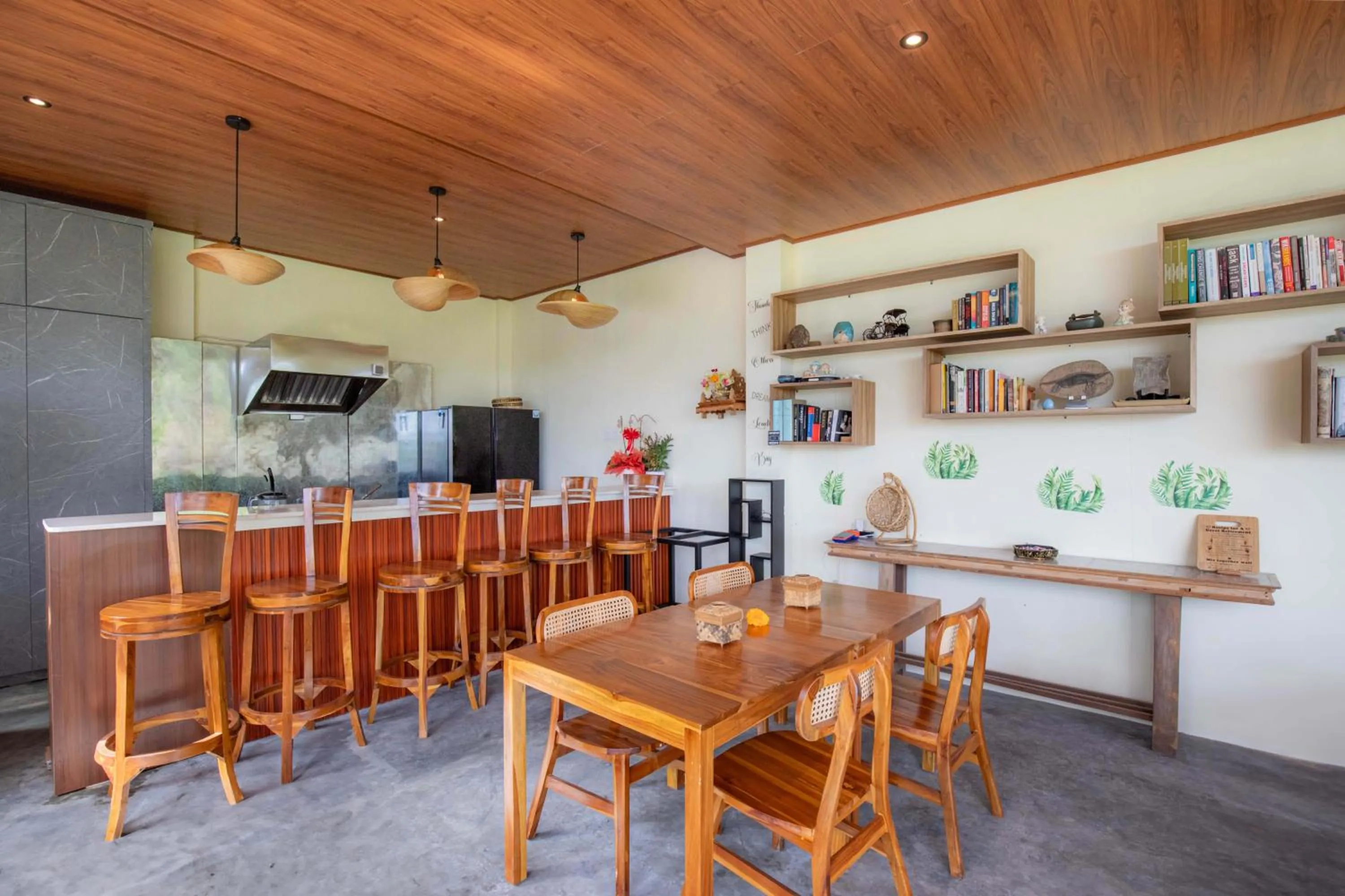 Kitchen or kitchenette in Uma Nandhi Villa Ubud