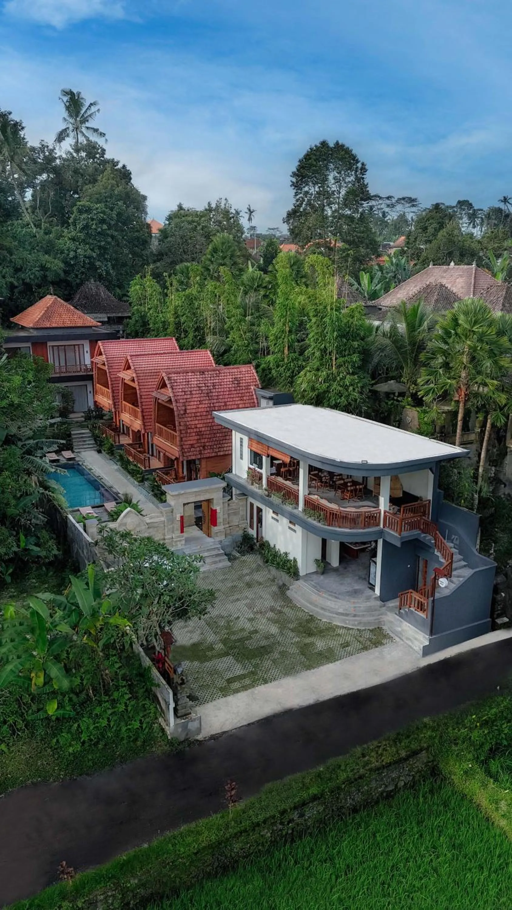 Property building in Uma Nandhi Villa Ubud