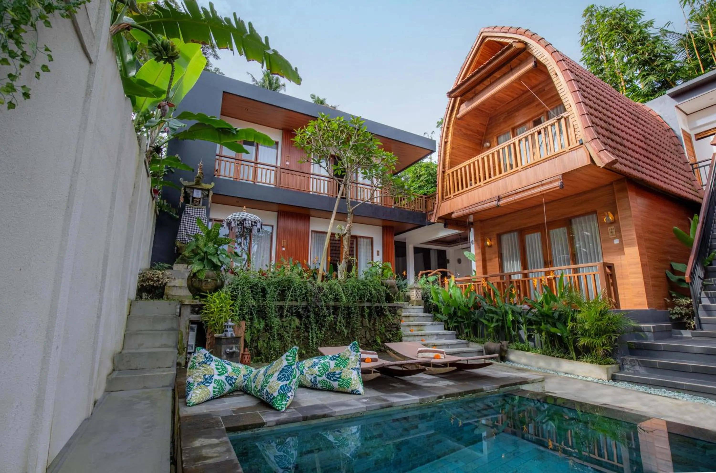 Property building in Uma Nandhi Villa Ubud