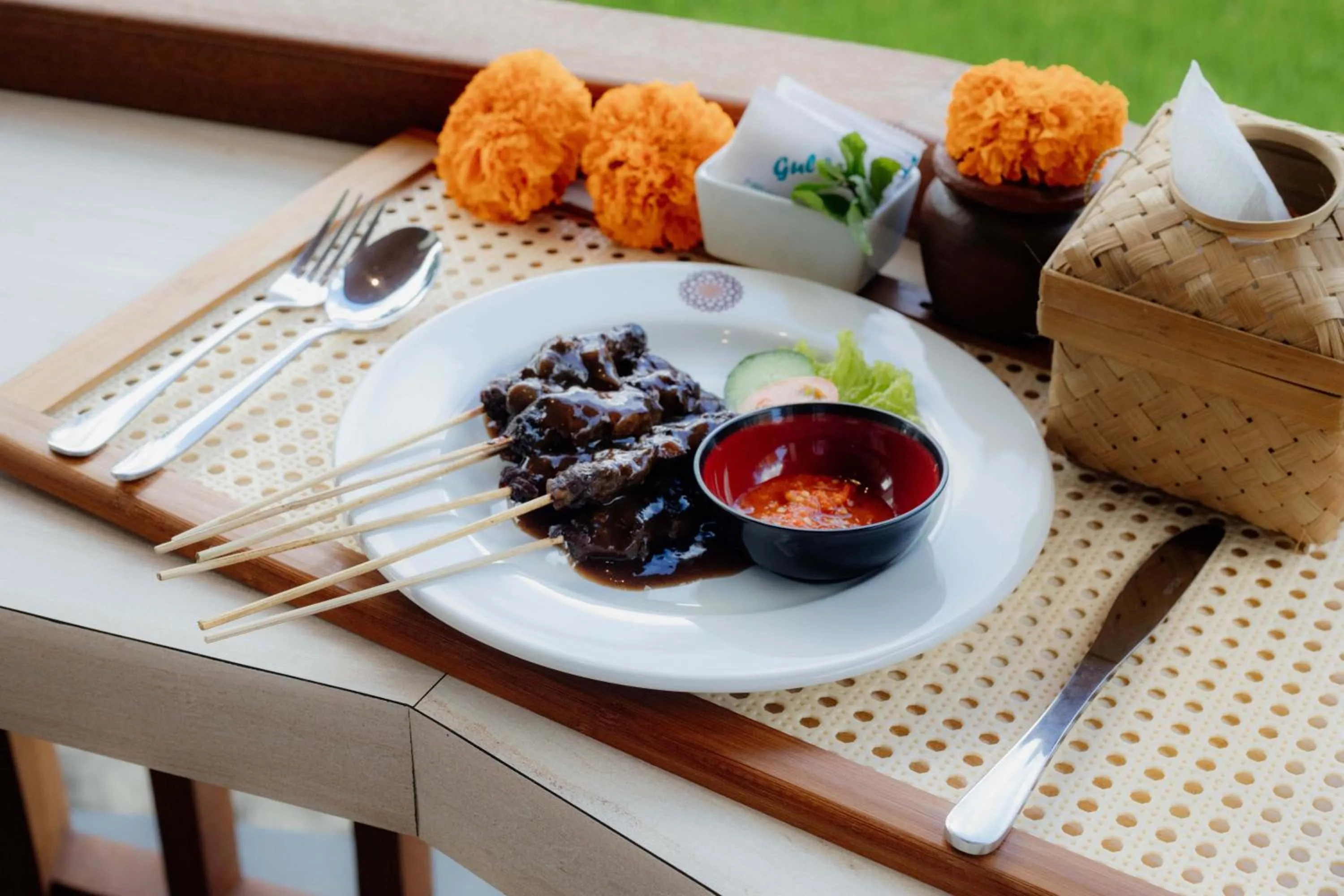 Food and drinks in Uma Nandhi Villa Ubud