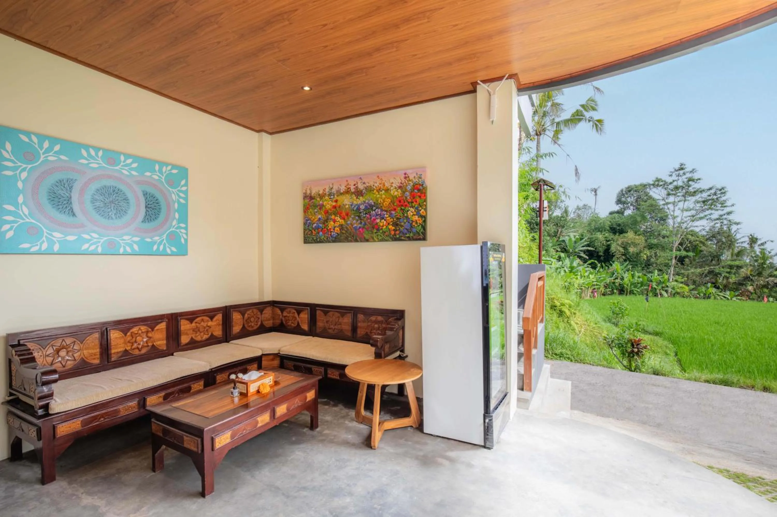 Balcony/Terrace in Uma Nandhi Villa Ubud