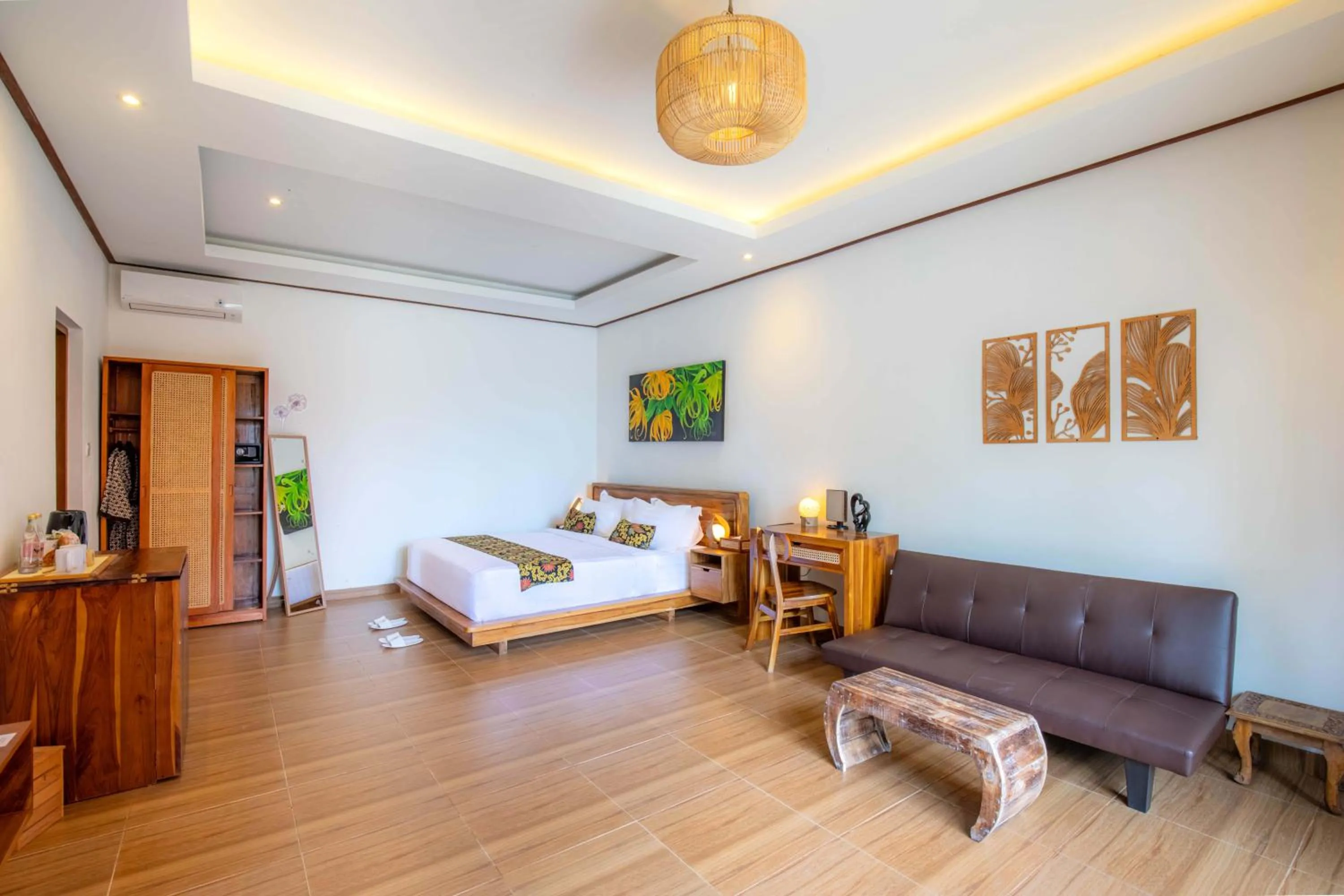 Bedroom, Bed in Uma Nandhi Villa Ubud