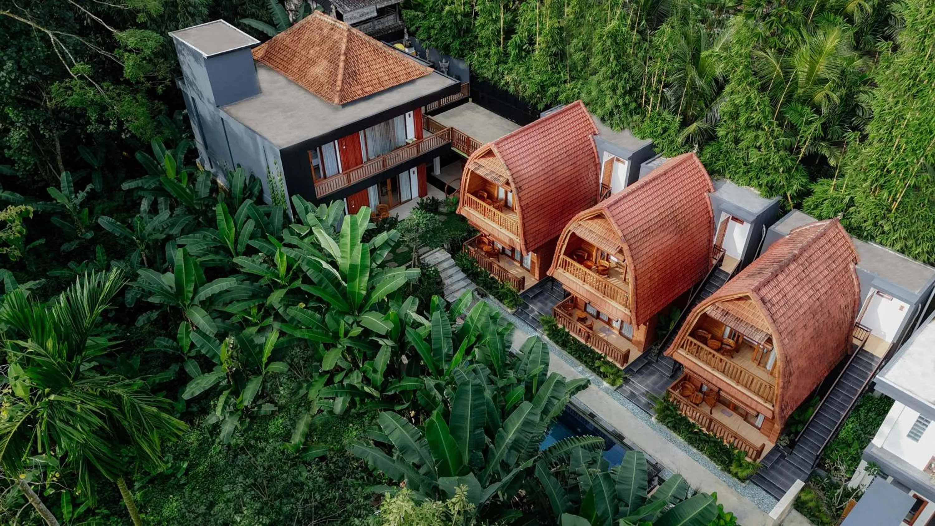 Property building in Uma Nandhi Villa Ubud