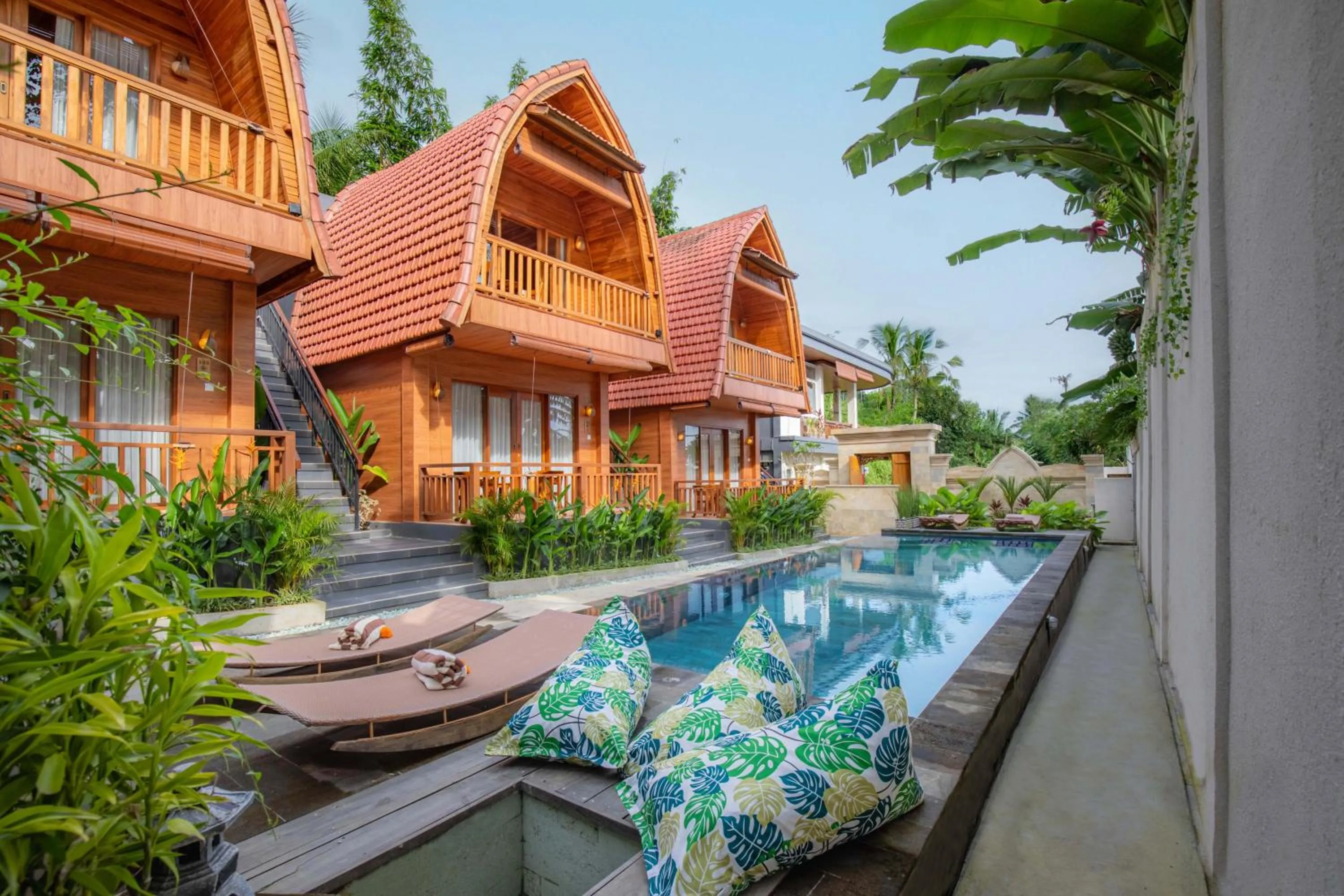 Property building in Uma Nandhi Villa Ubud