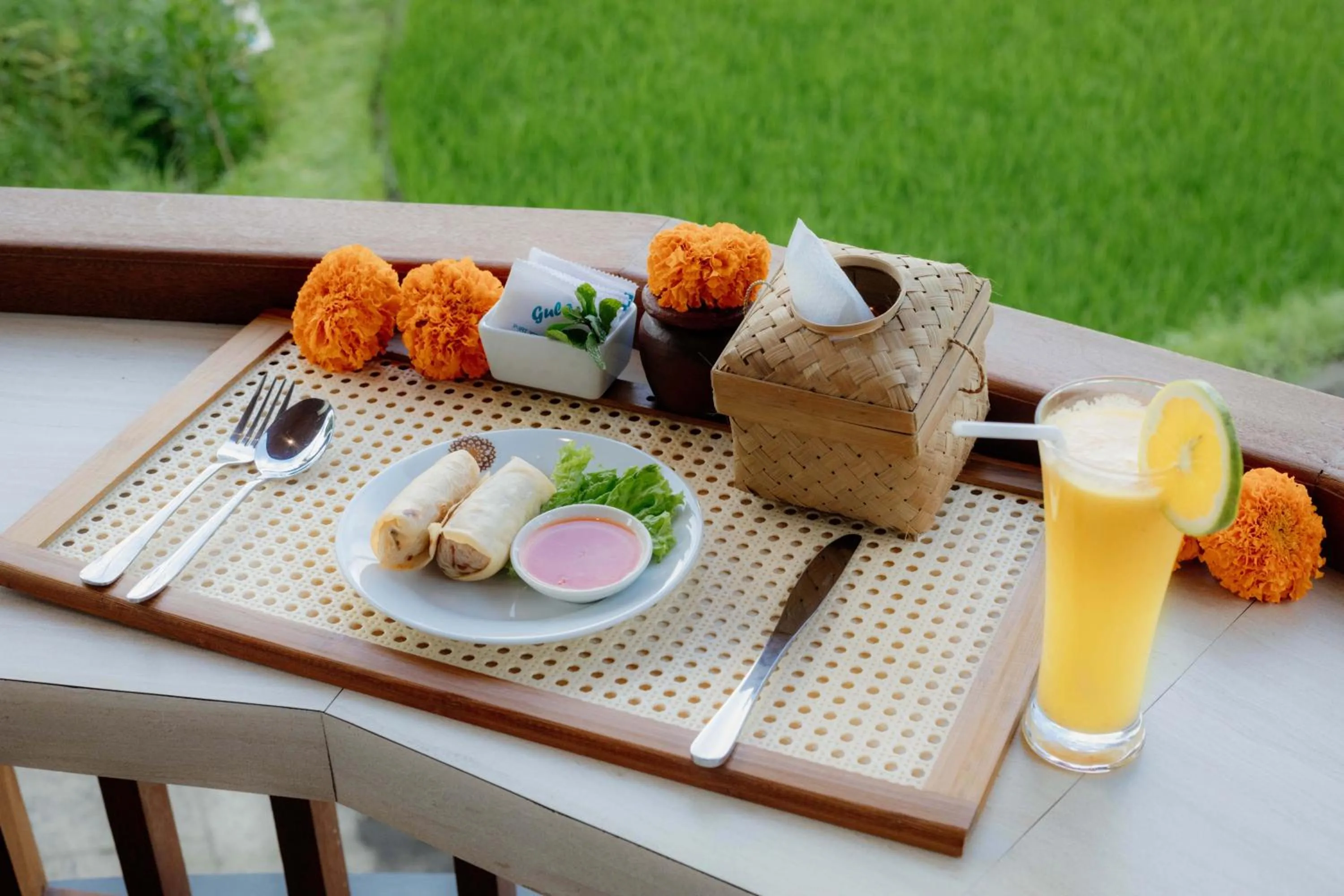 Food in Uma Nandhi Villa Ubud