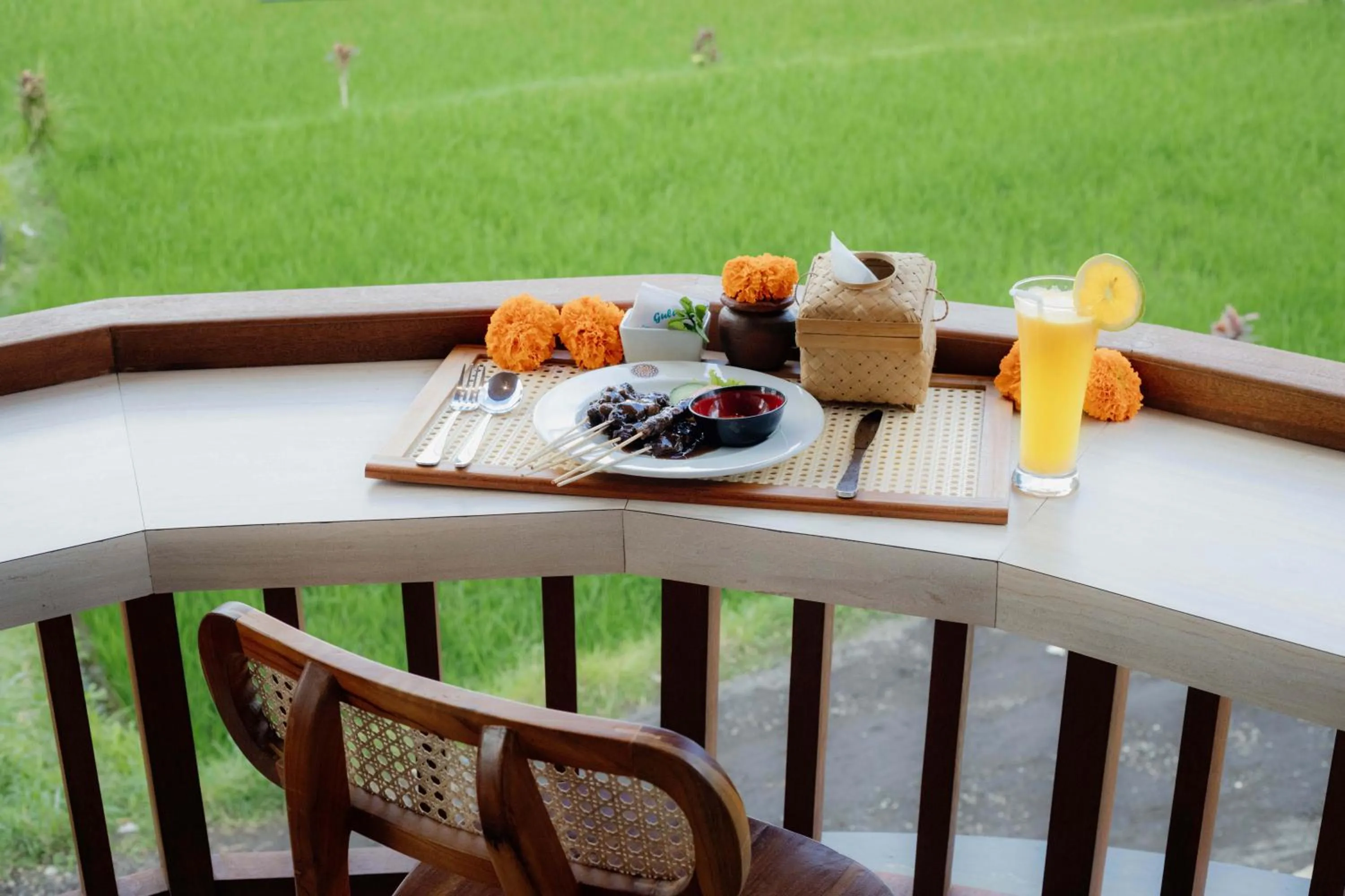 Food and drinks in Uma Nandhi Villa Ubud