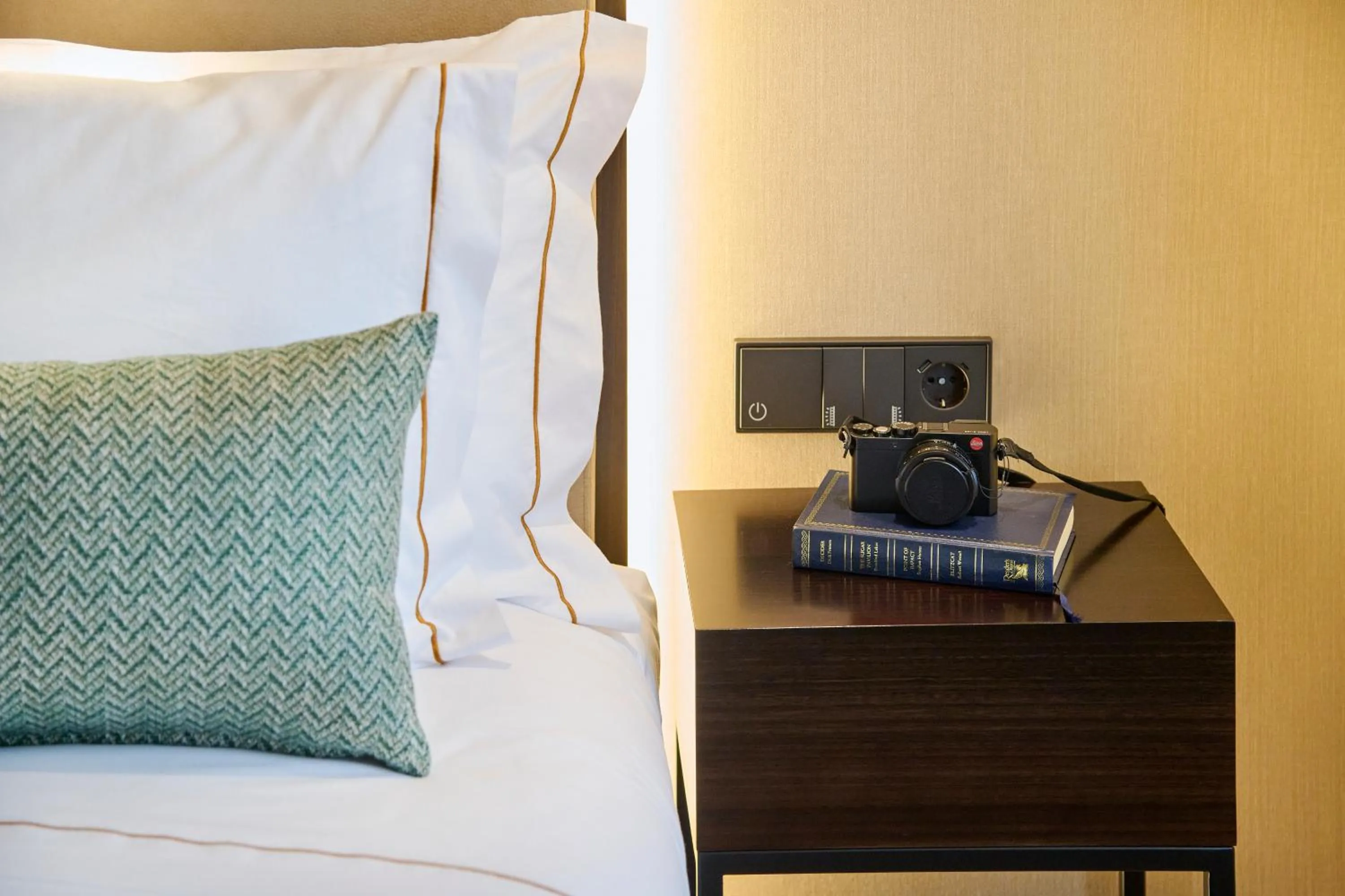 Decorative detail, Bed in Hotel Moon & Sun Lisboa