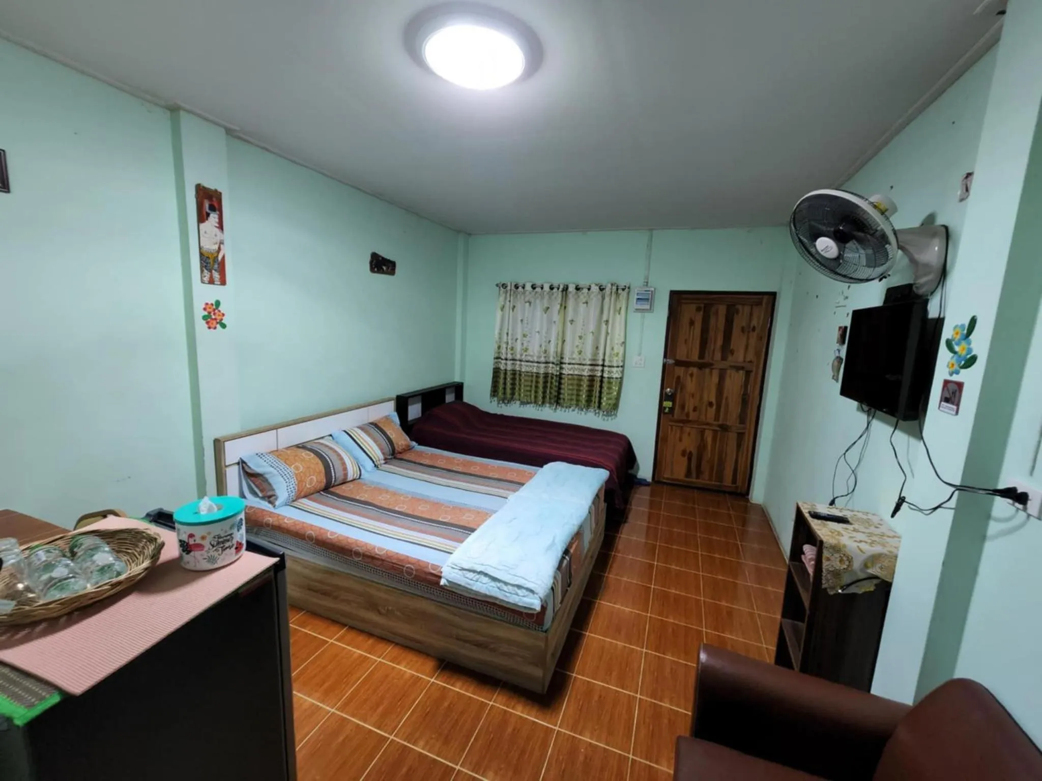 Bed in Bunrapee House