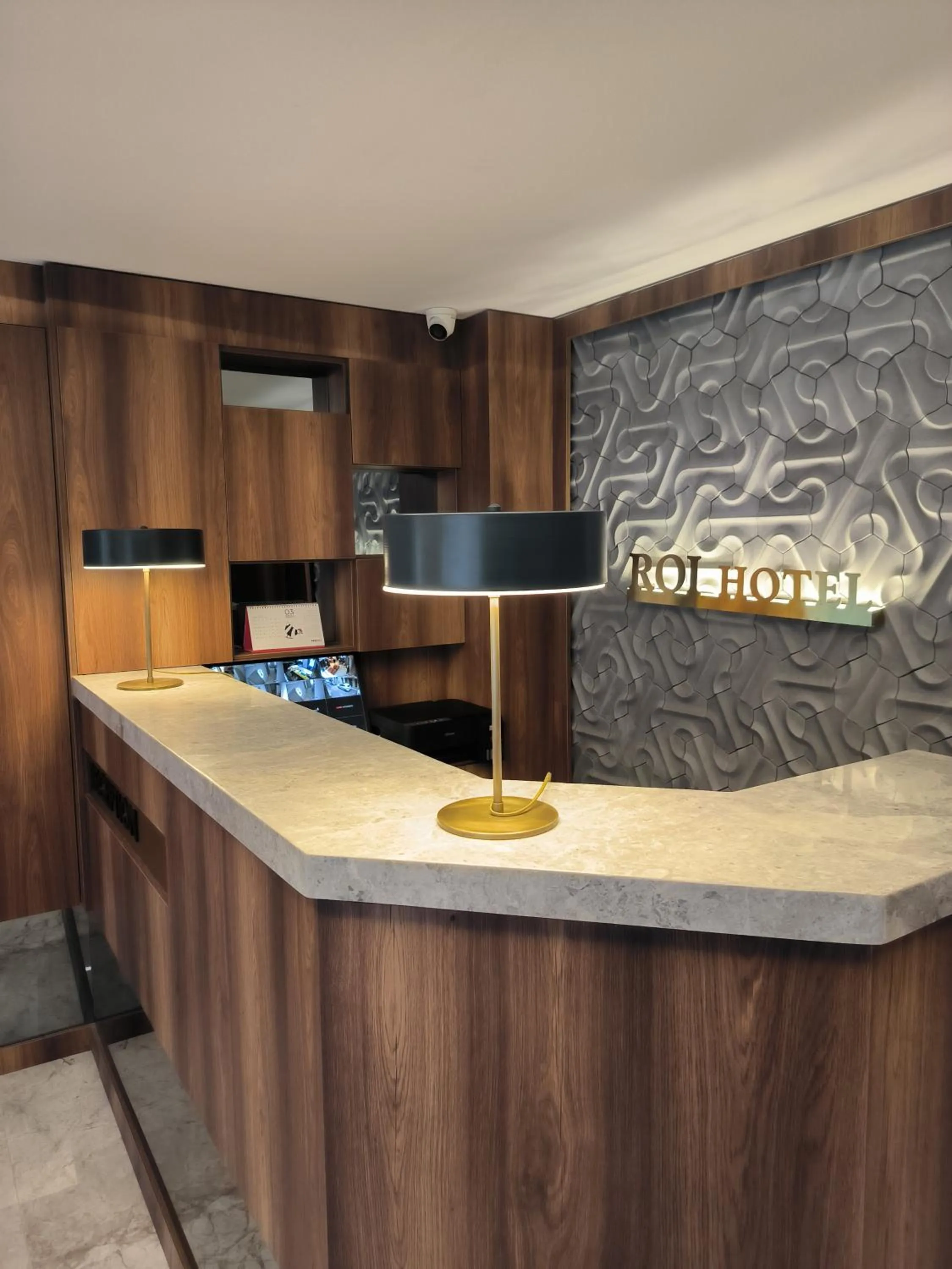 Lobby or reception in ROİ HOTEL İZMiR