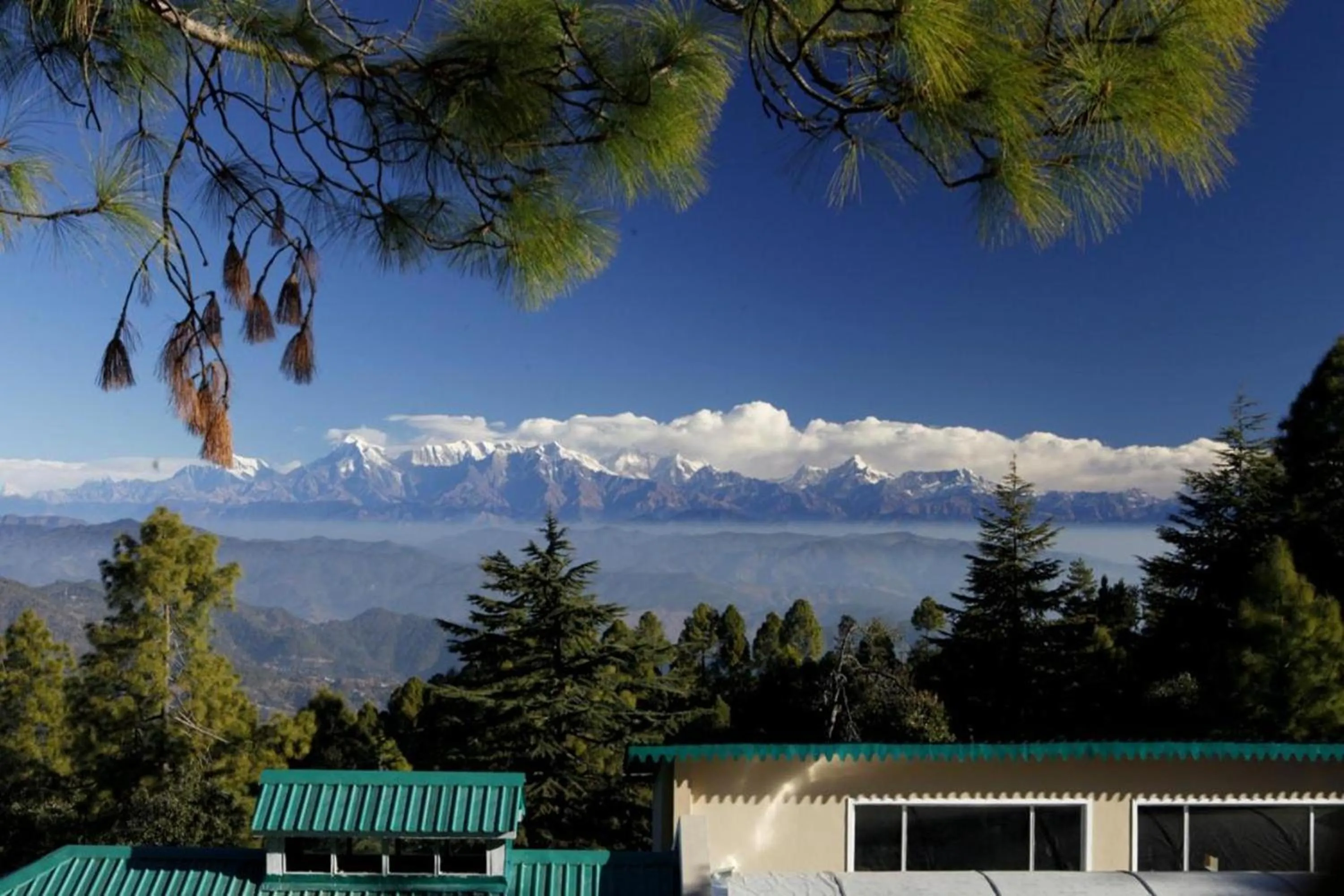 Mountain view in Anant Rasa Resort - Ranikhet