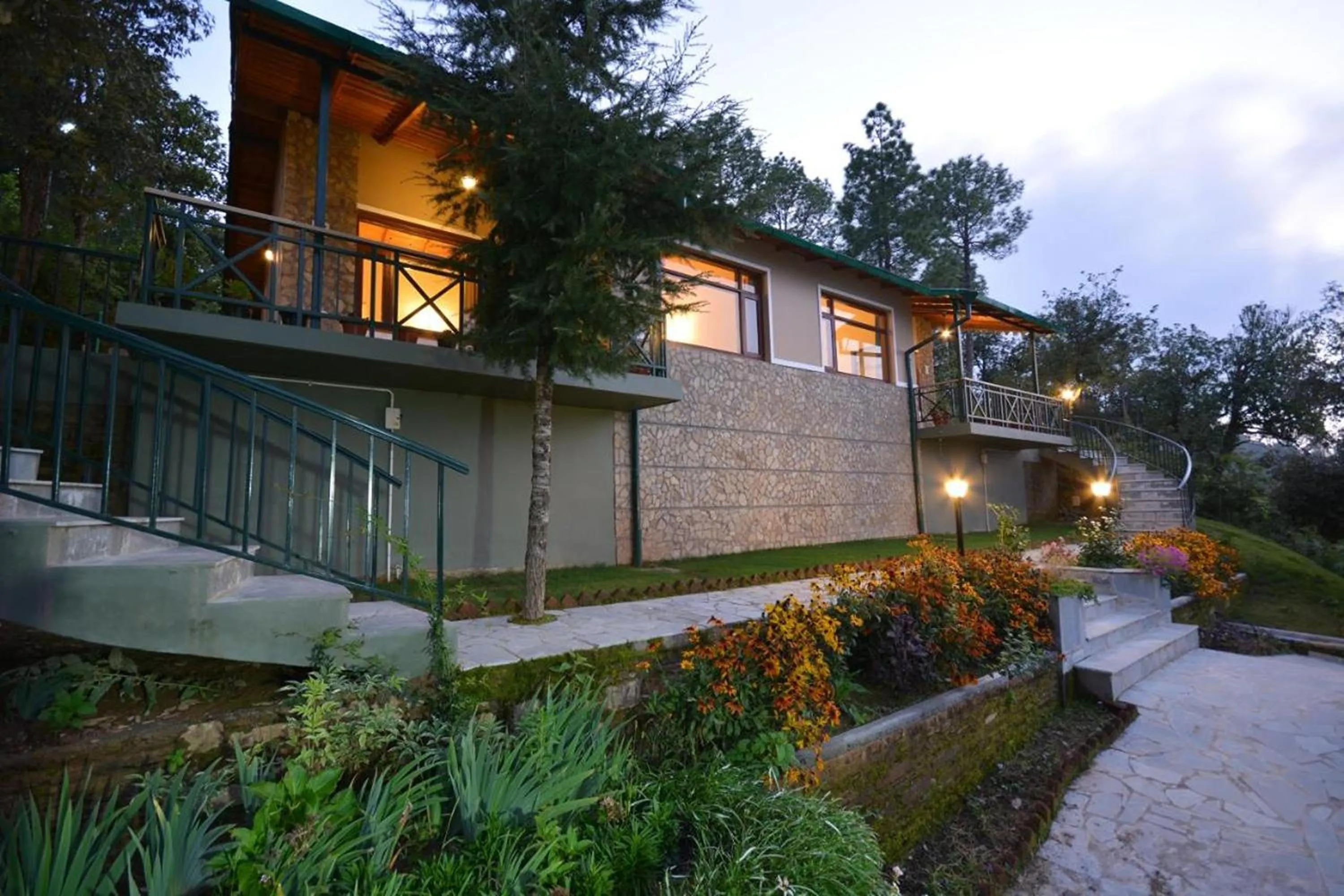 Property building in Anant Rasa Resort - Ranikhet