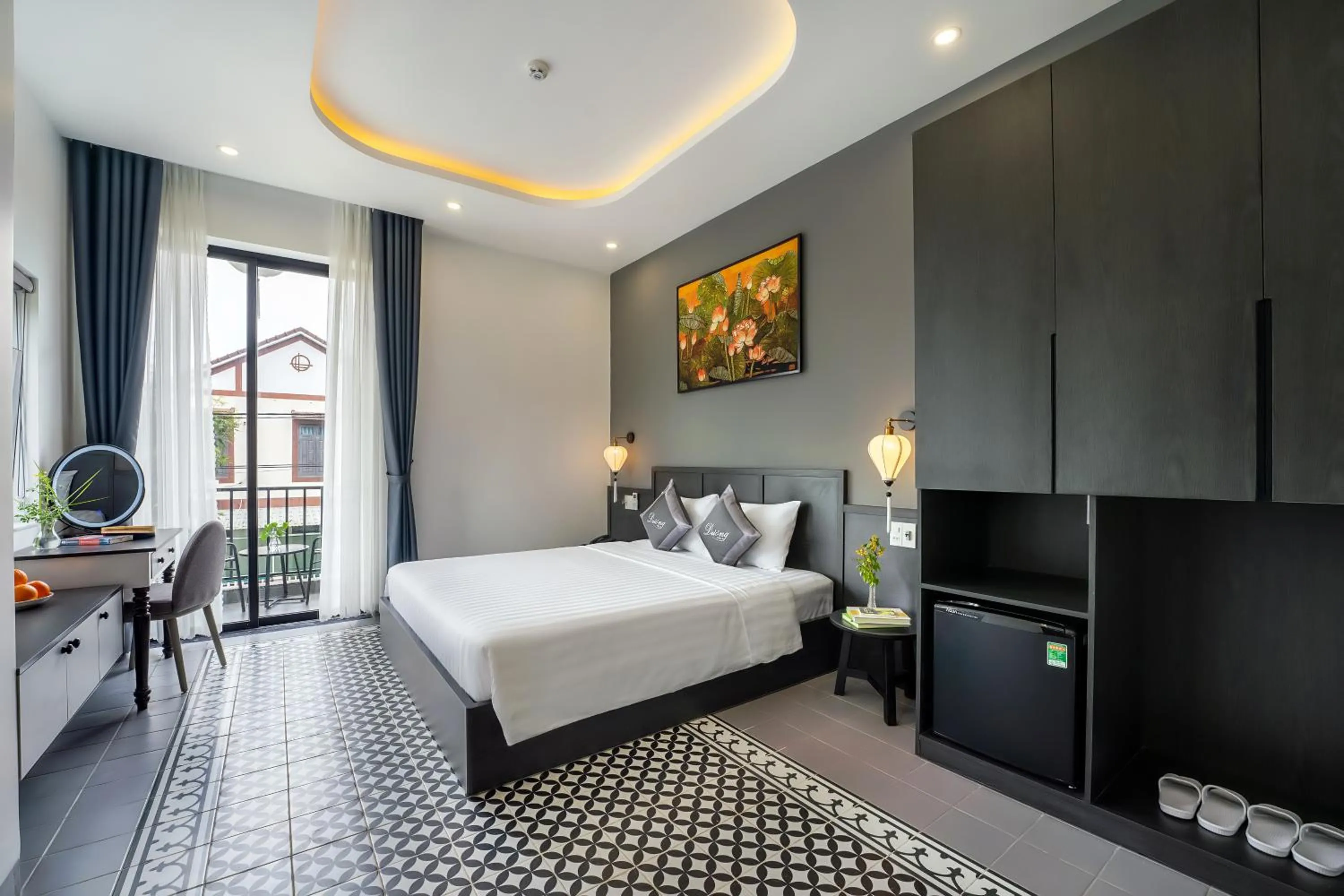 Bed in Dương Villa