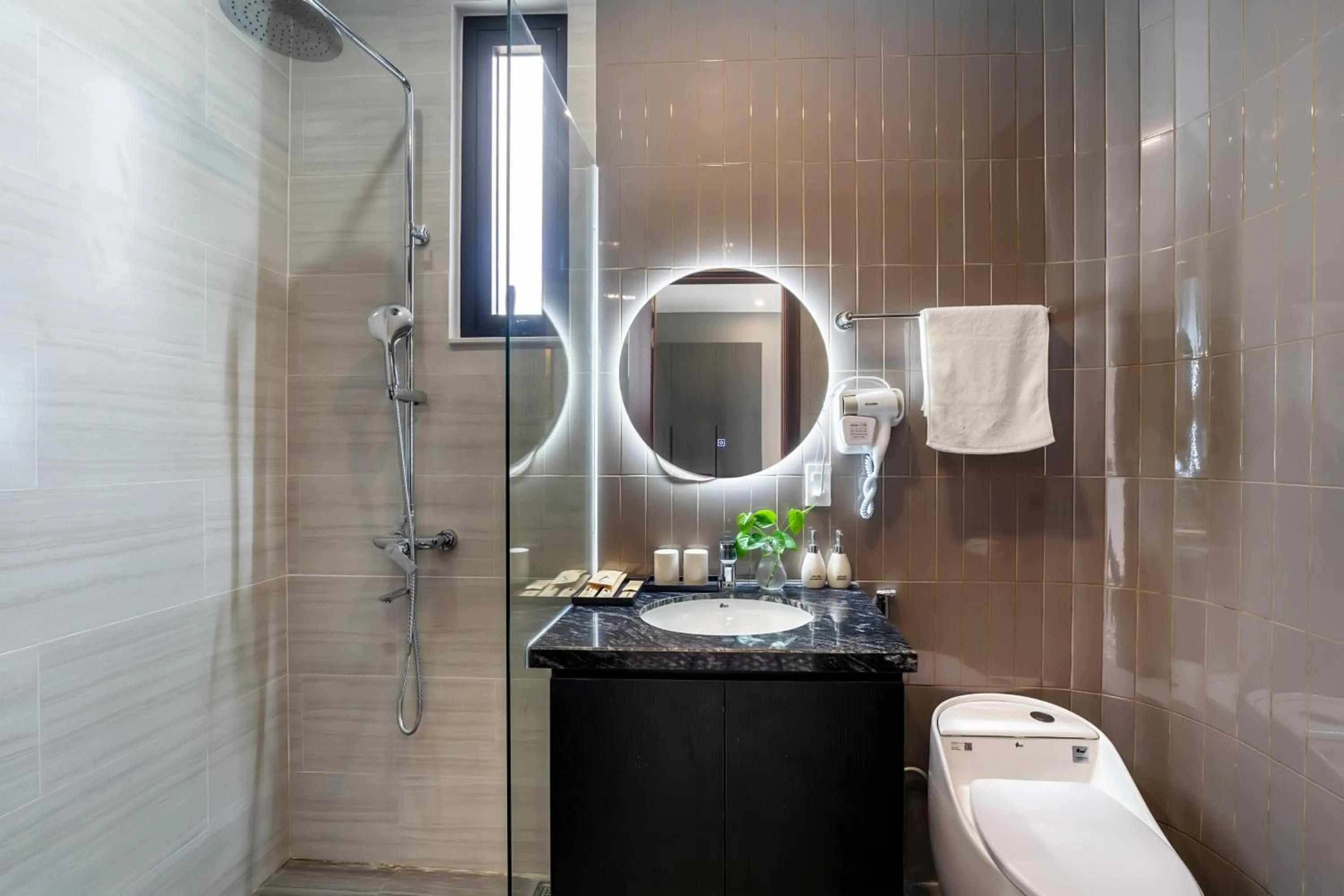 Shower in Dương Villa