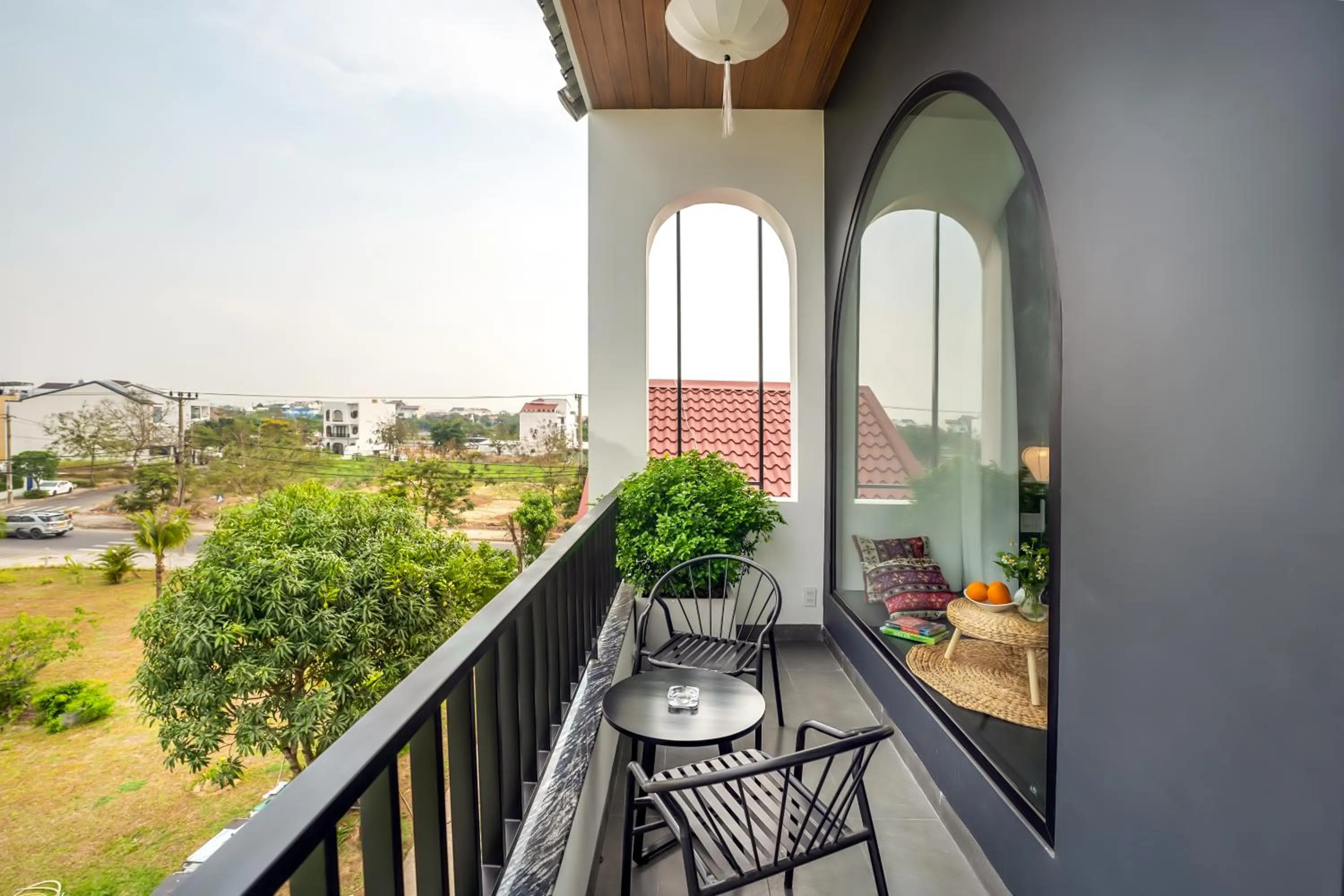 Balcony/Terrace in Dương Villa