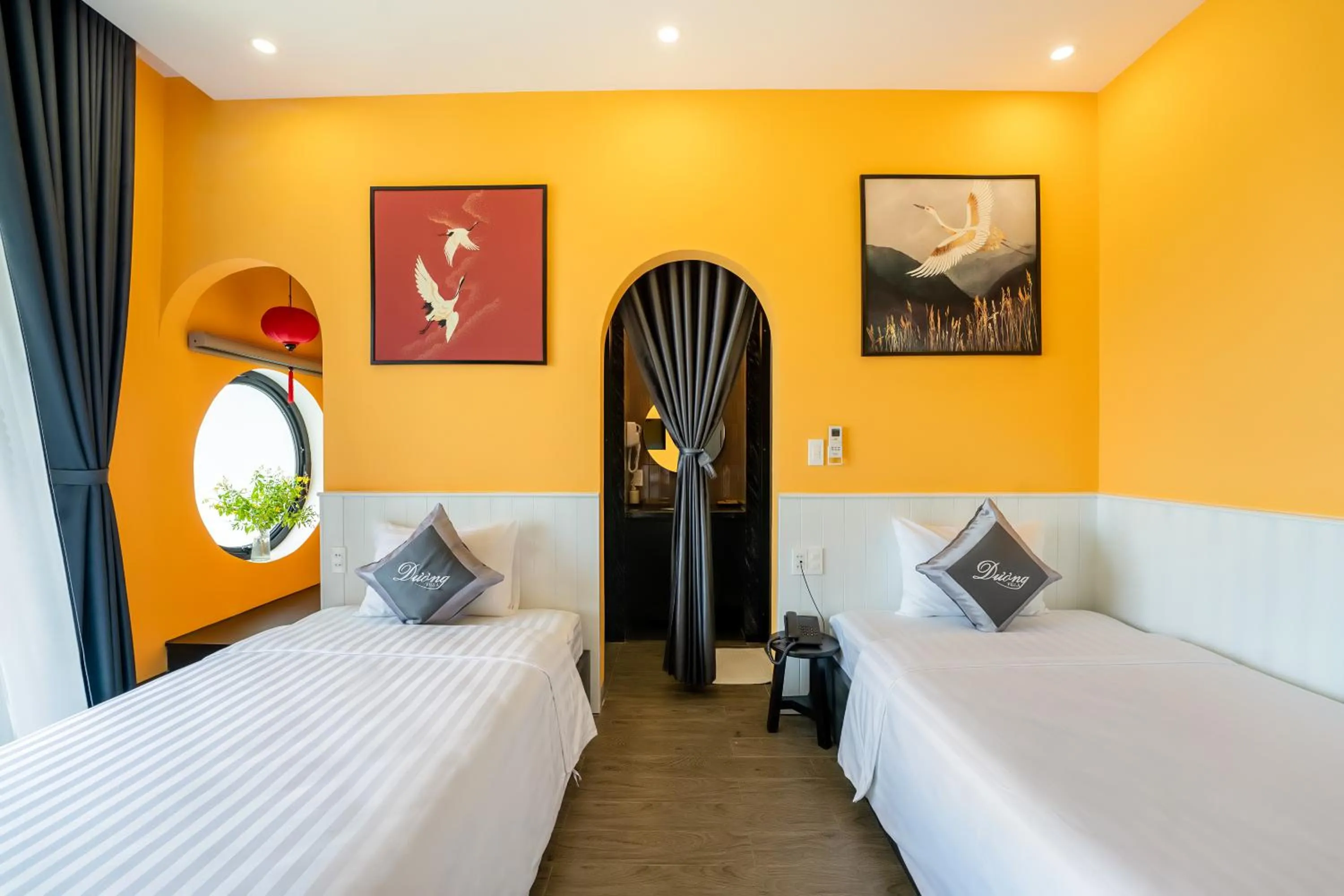 Bed in Dương Villa