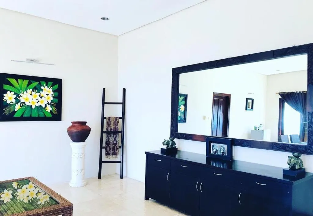 Bed in Imaj Private Villas