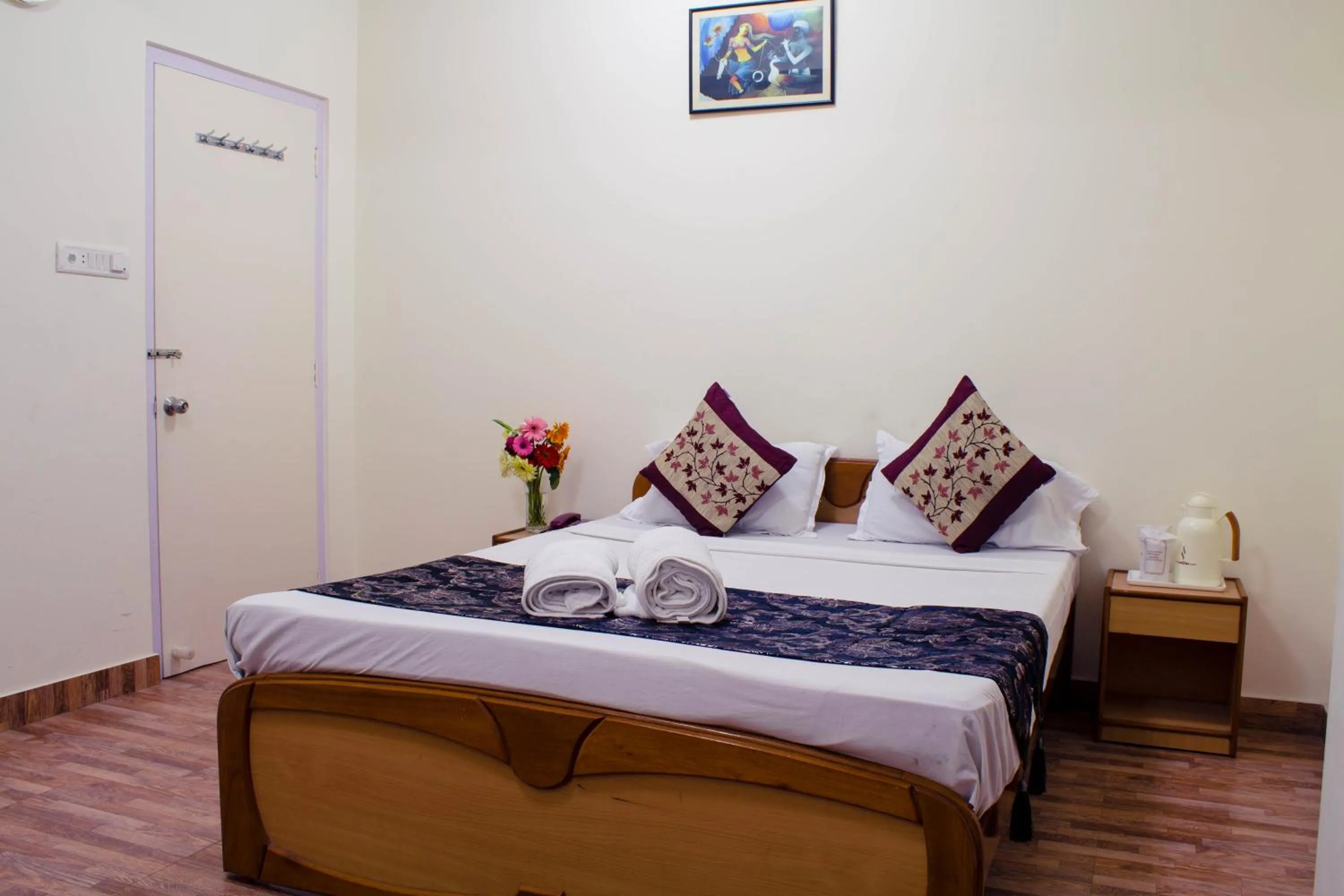 Bedroom, Bed in Hotel Renam