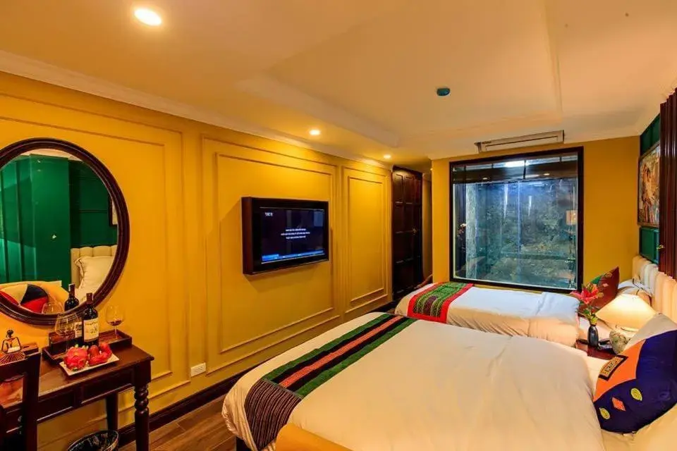 Bed in Clover Sapa Bed in Clover Sapa