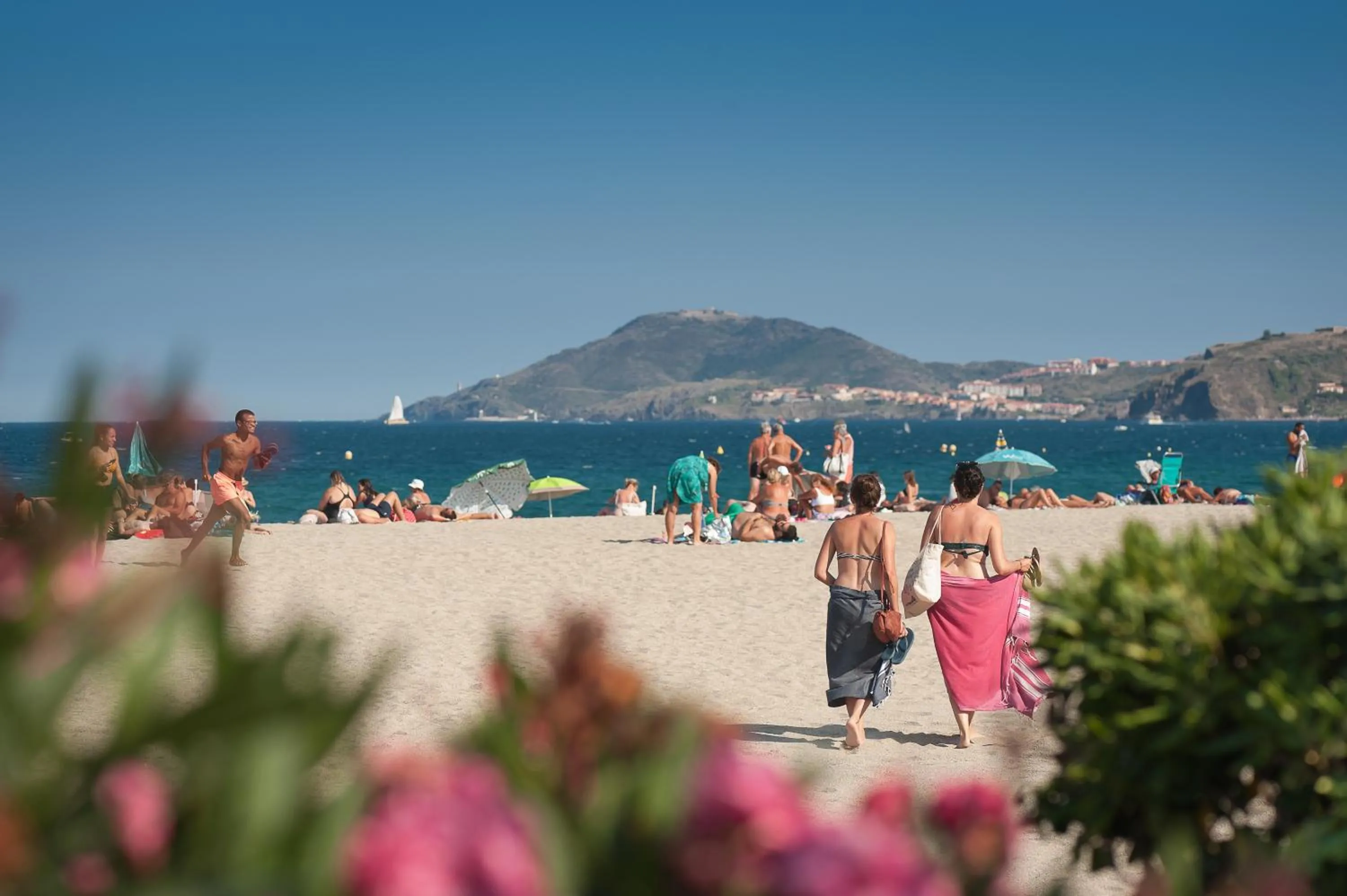 Beach in L'Hôtel du Méditerranée
