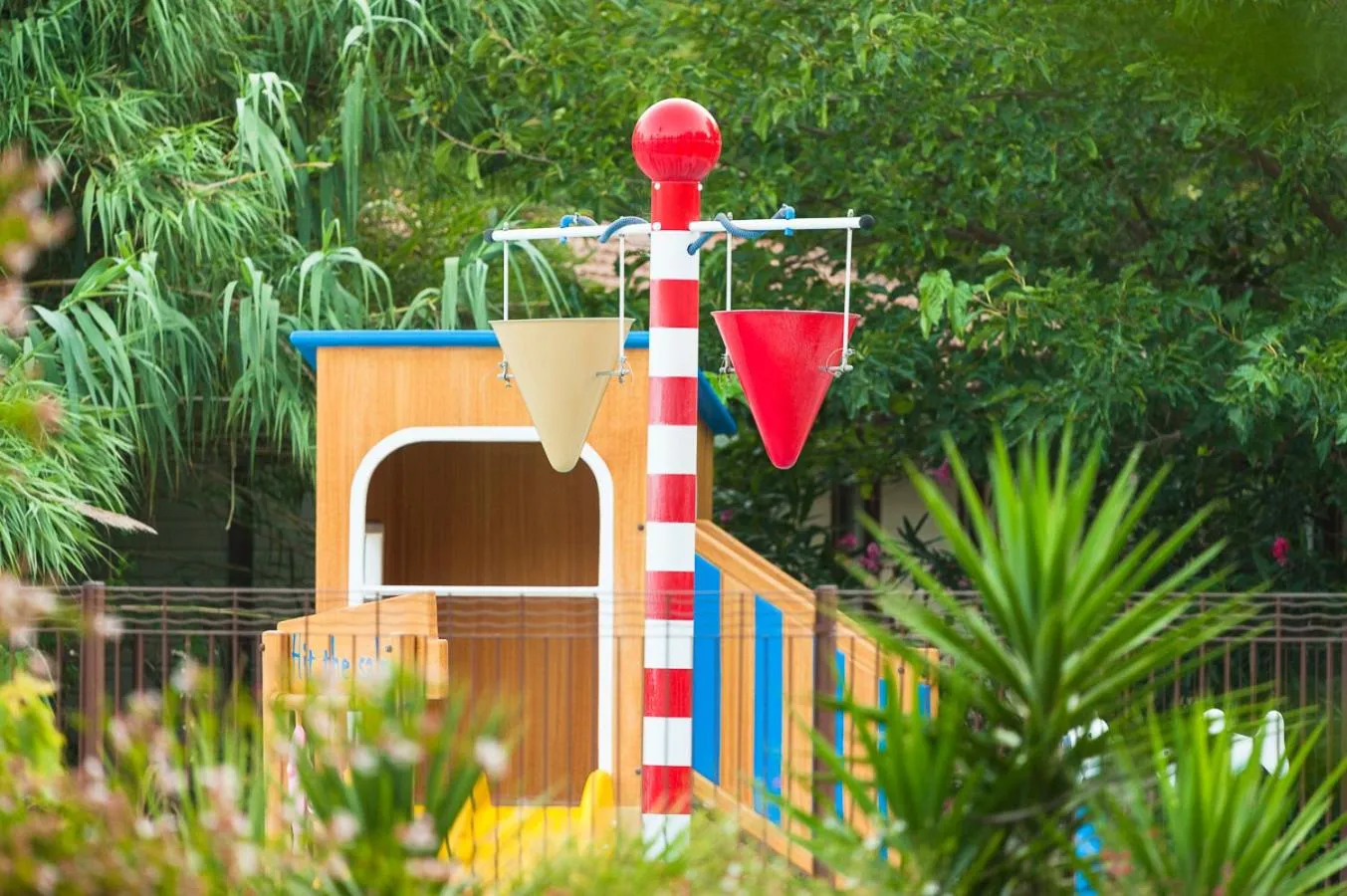 Children play ground in L'Hôtel du Méditerranée