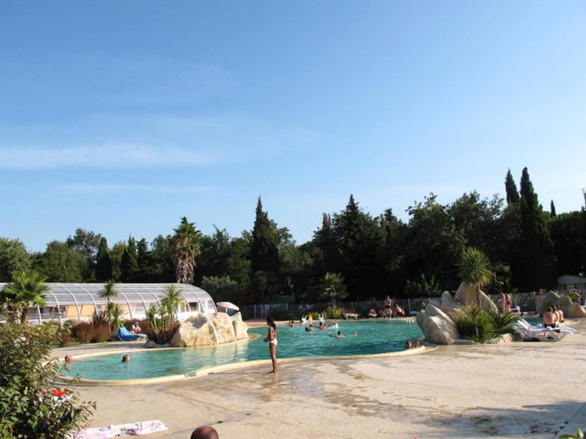 Swimming pool in L'Hôtel du Méditerranée