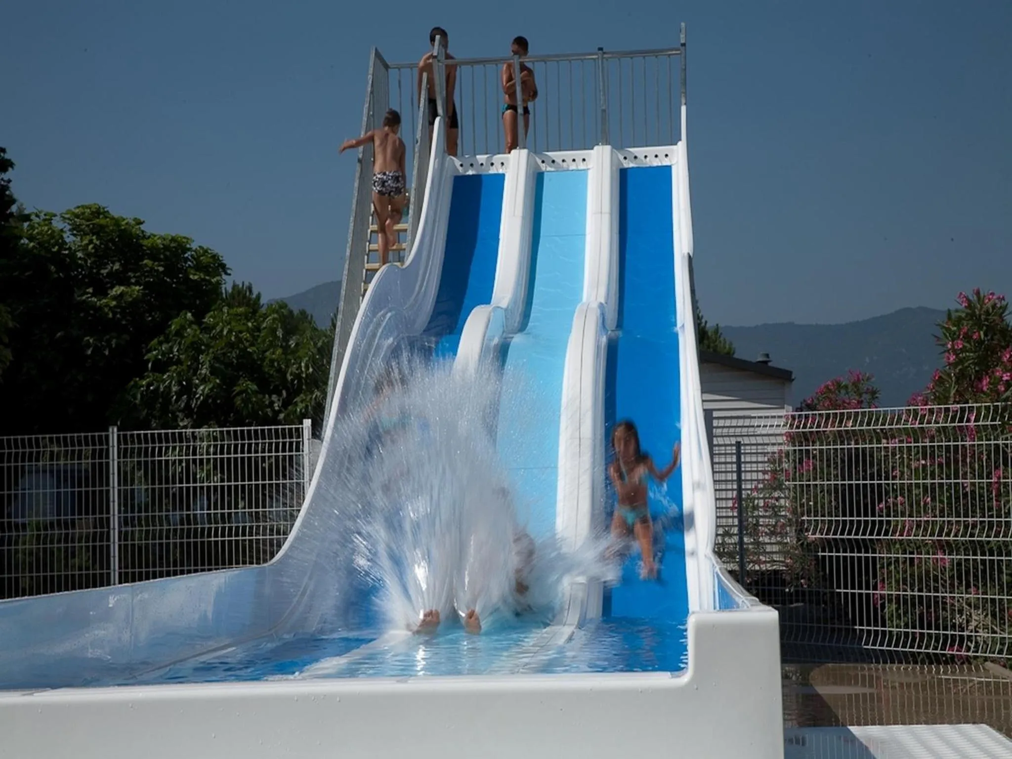 Aqua park in L'Hôtel du Méditerranée