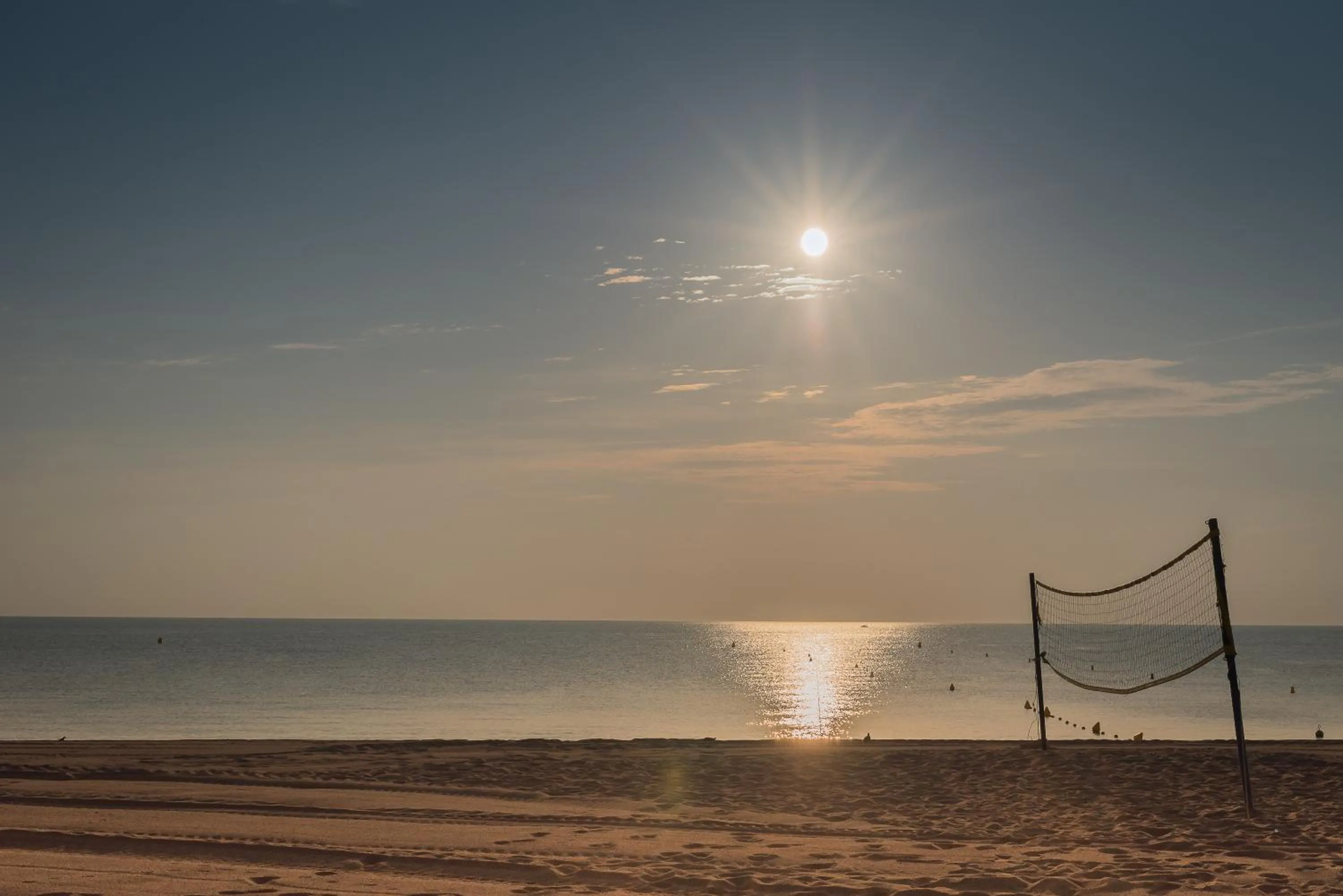 Beach in L'Hôtel du Méditerranée