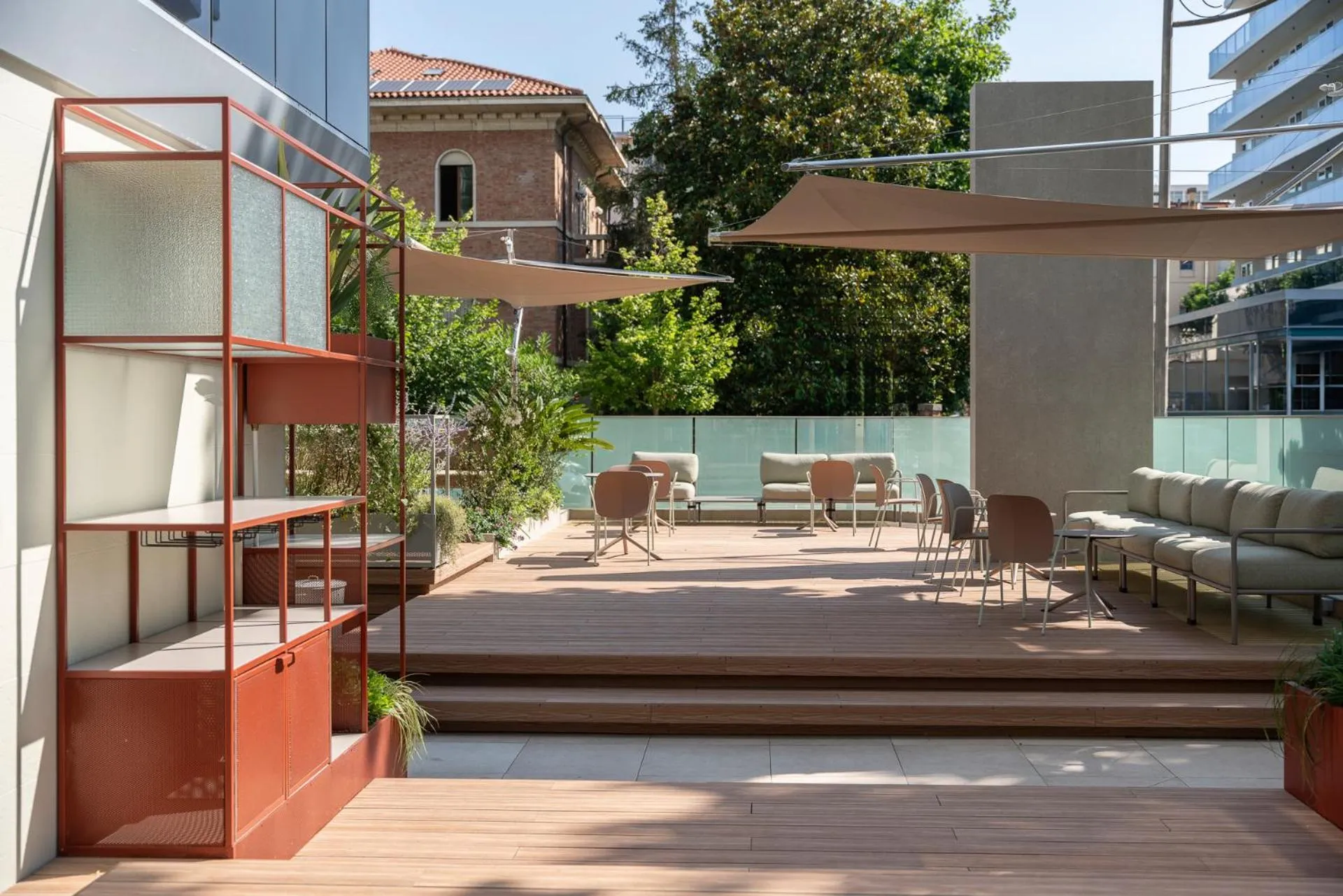 Garden in Hotel Aria