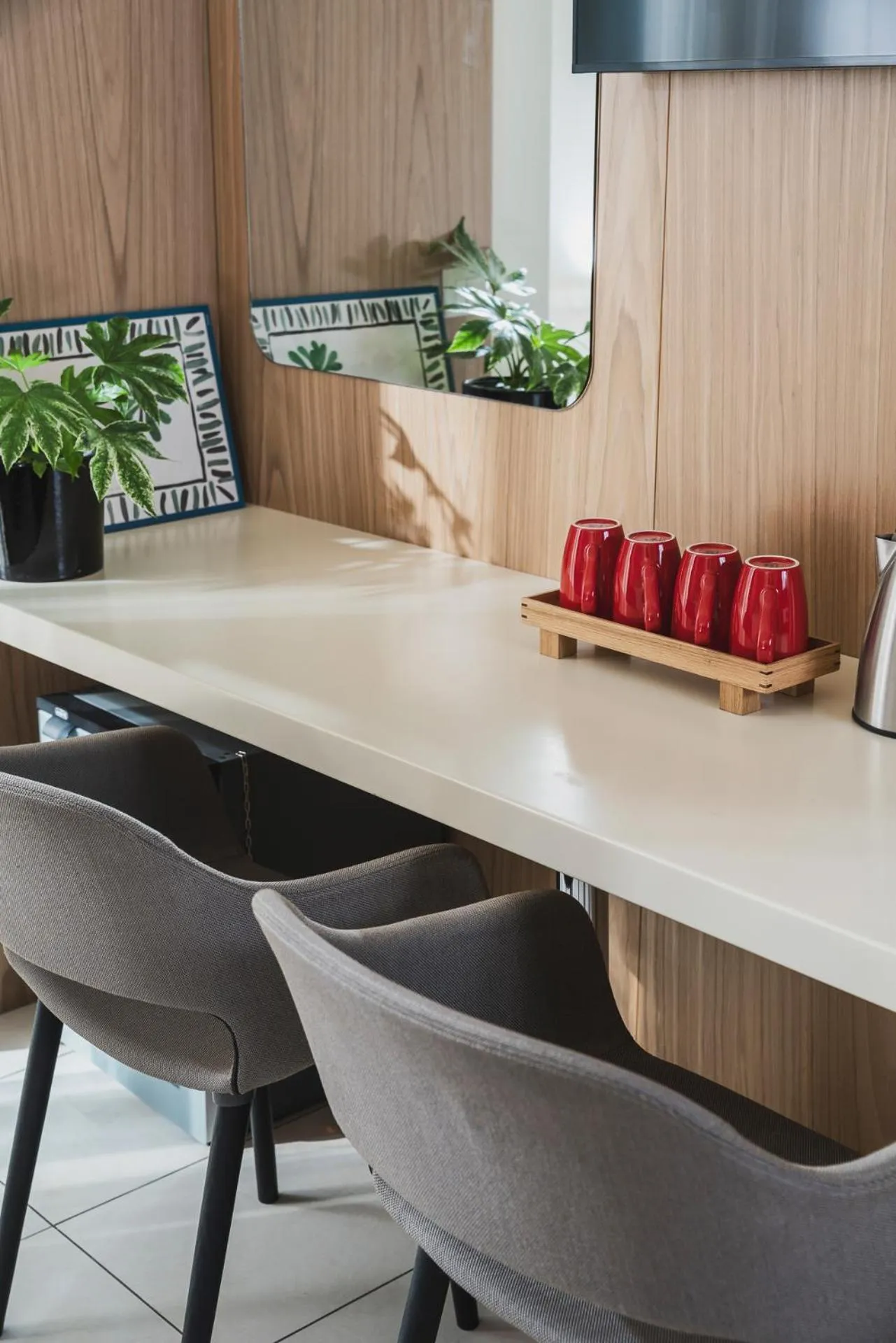 Coffee/tea facilities in Hotel Aria